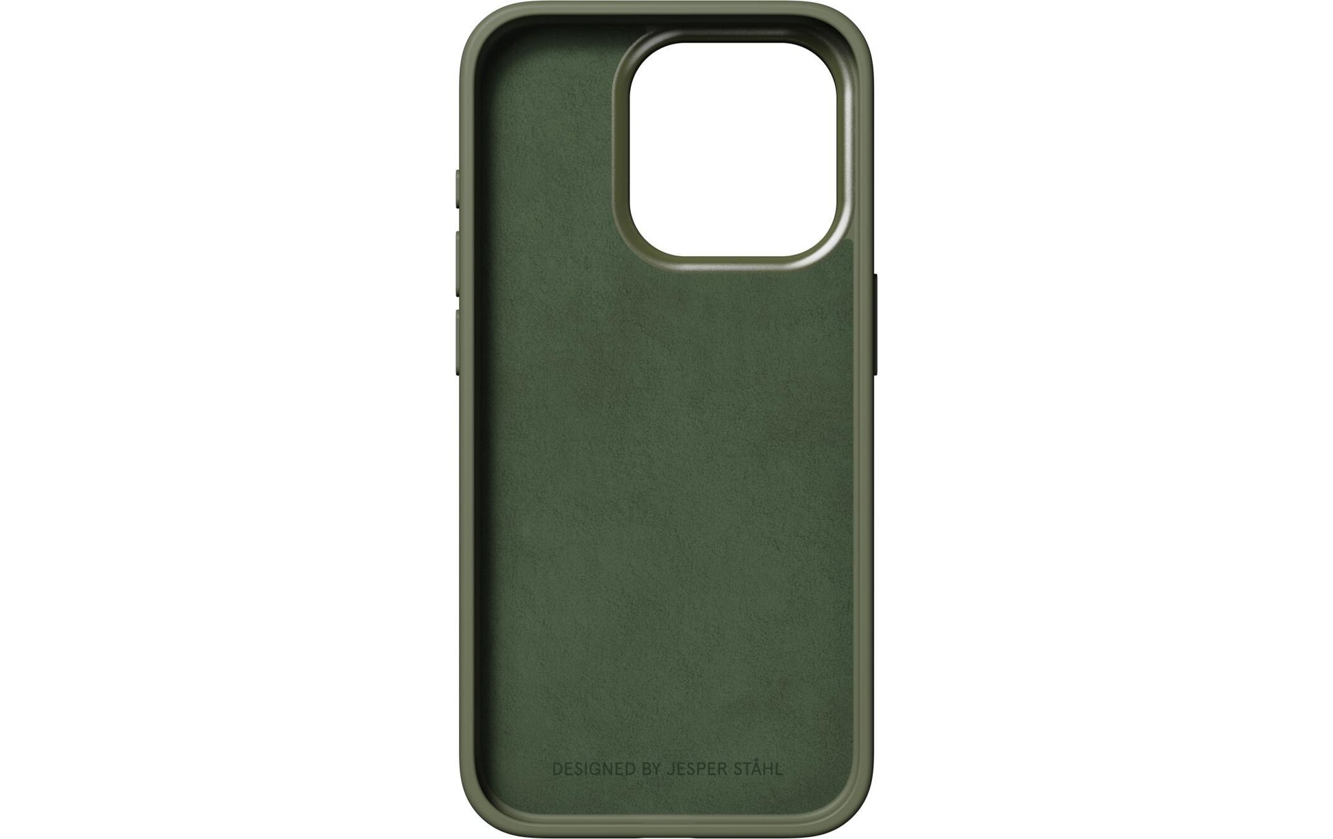 Nudient – Backcover – für Apple iPhone 15 Pro – olive – PC