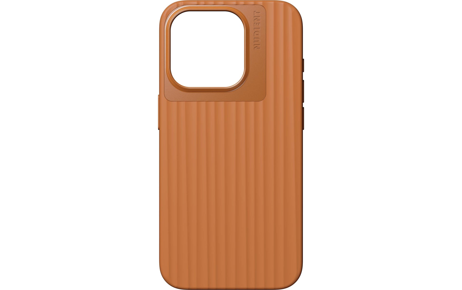 Nudient – Backcover Bold Case – für Apple iPhone 15 Pro – orange – PC