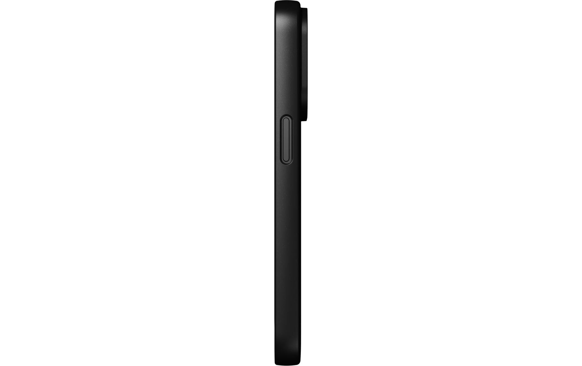 Nudient Backcover – für Apple iPhone 15 Pro, MagSafe, Recycling-Kunststoff, schwarz, kratzresistent
