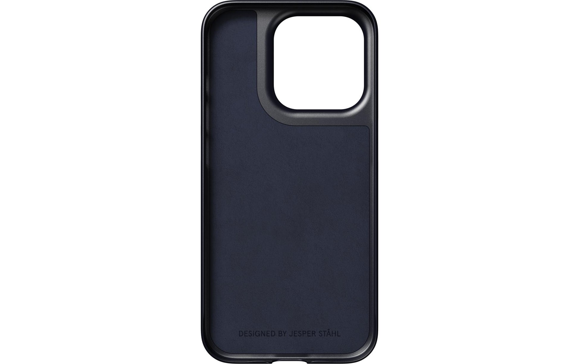 NUDIENT Thin Case – Backcover – für Apple iPhone 15 Pro, MagSafe, Recycling-Kunststoff, Midwinter Blue