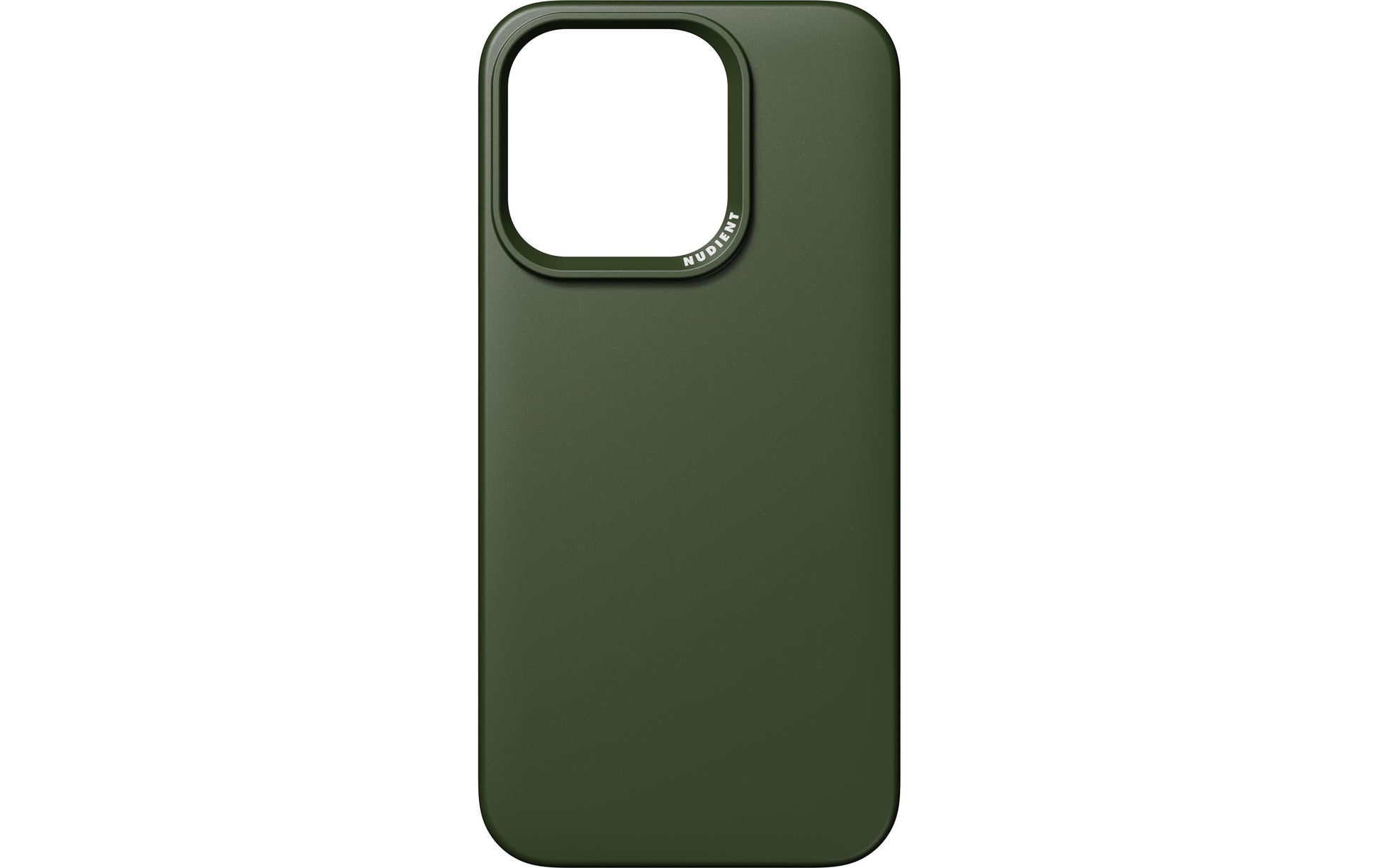 Nudient Backcover – für Apple iPhone 15 Pro, MagSafe, Recycling-Kunststoff, Pine Green