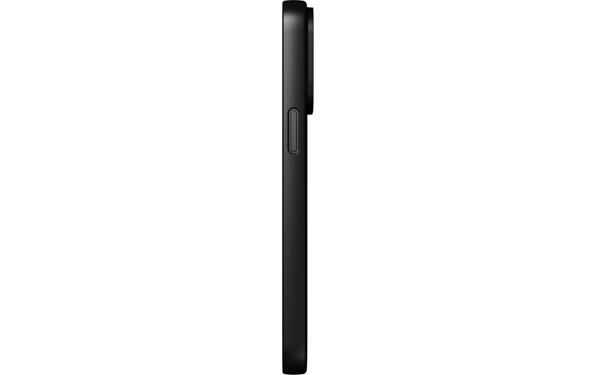 Nudient Backcover – für Apple iPhone 15 Pro Max, MagSafe, Kunststoff, Ink Black
