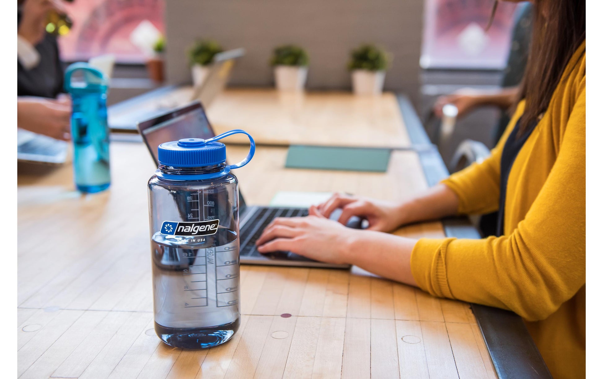 Nalgene Trinkflasche 1 l – Tritan, Weithals, Schraubdeckel