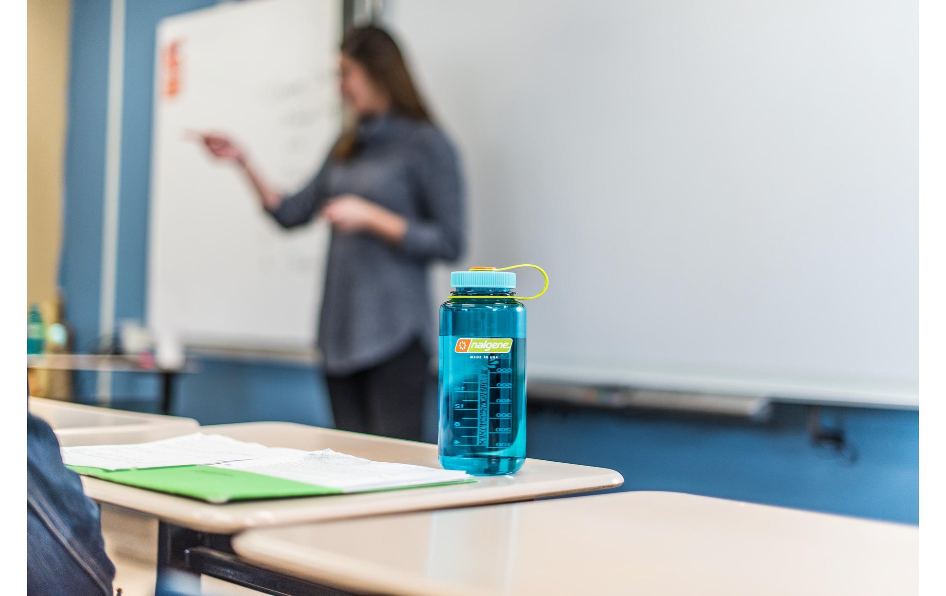 Nalgene Trinkflasche 1 l – Tritan, Weithals, Schraubdeckel
