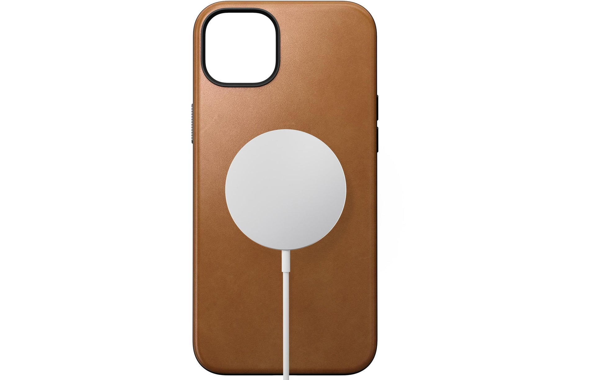 Nomad Backcover – für Apple iPhone 15 Plus, MagSafe, TPU, Rostbraun, bis 3 m Sturzsicher