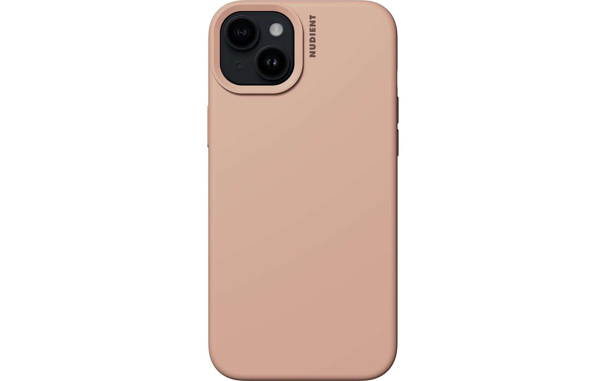 Nudient – Backcover Base – für Apple iPhone 15 Plus – Pfirsich Orange