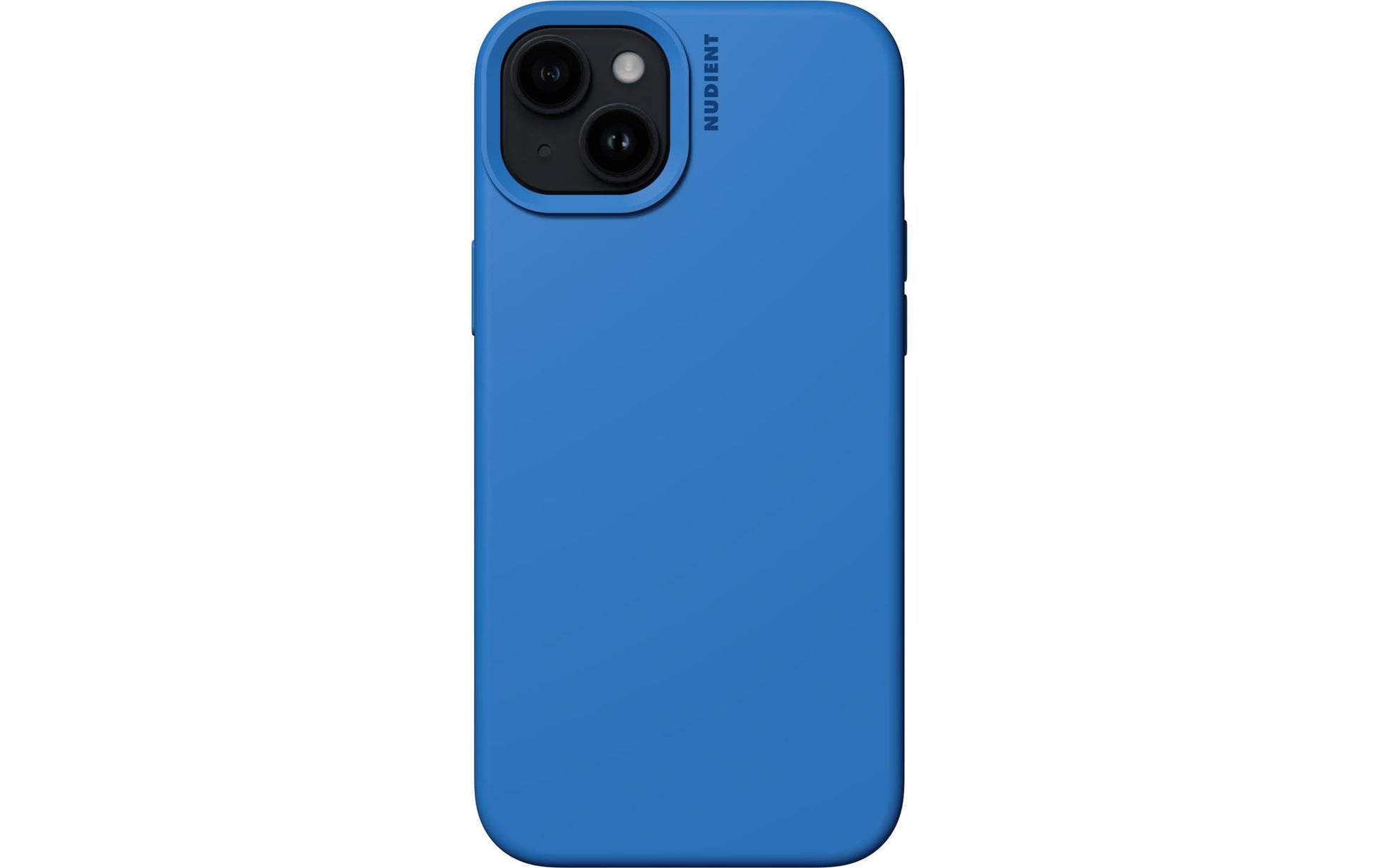 Nudient Backcover – für Apple iPhone 15 Plus, Silikon, Vibrant Blue