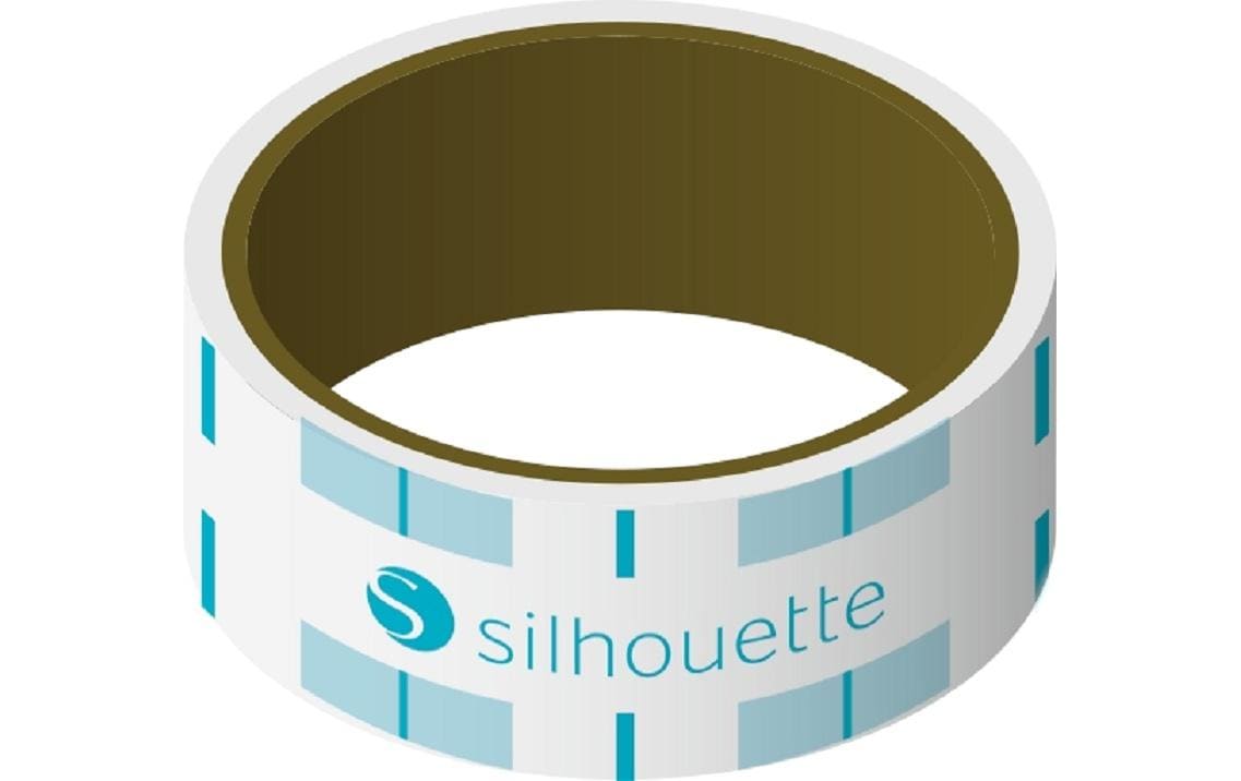 Silhouette Malerband, weiss – 15 mm × 6 m, innen, 3 Rollen
