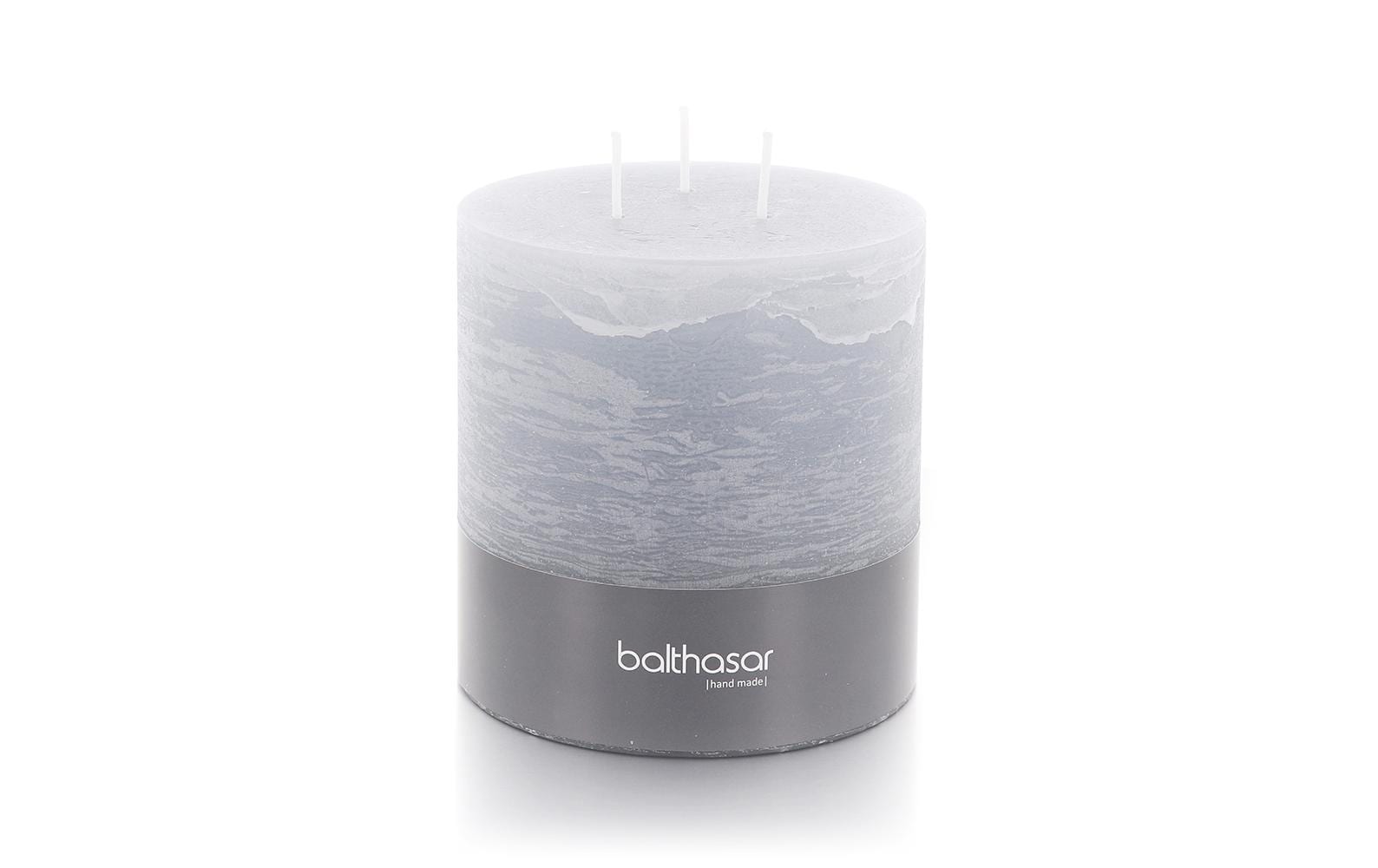Balthasar Zylinderkerze – Ø 12 × 12 cm – 70 h