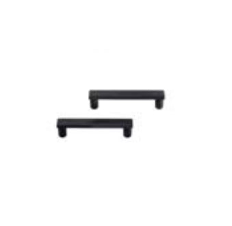 Bachmann STEP Abdeckstreifen, 2er-Pack, Kunststoff, 520×10×10 mm – schwarz