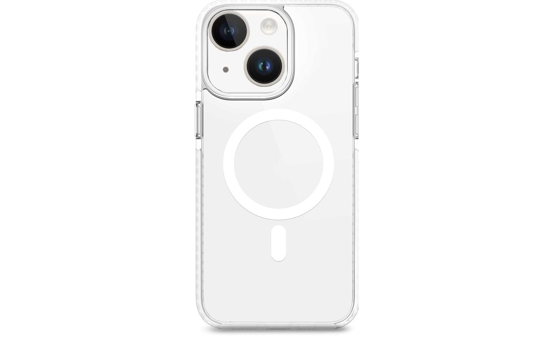 4smarts Backcover – für Apple iPhone 15 Plus, MagSafe, TPU, Transparent, bis 3 m Sturzsicher