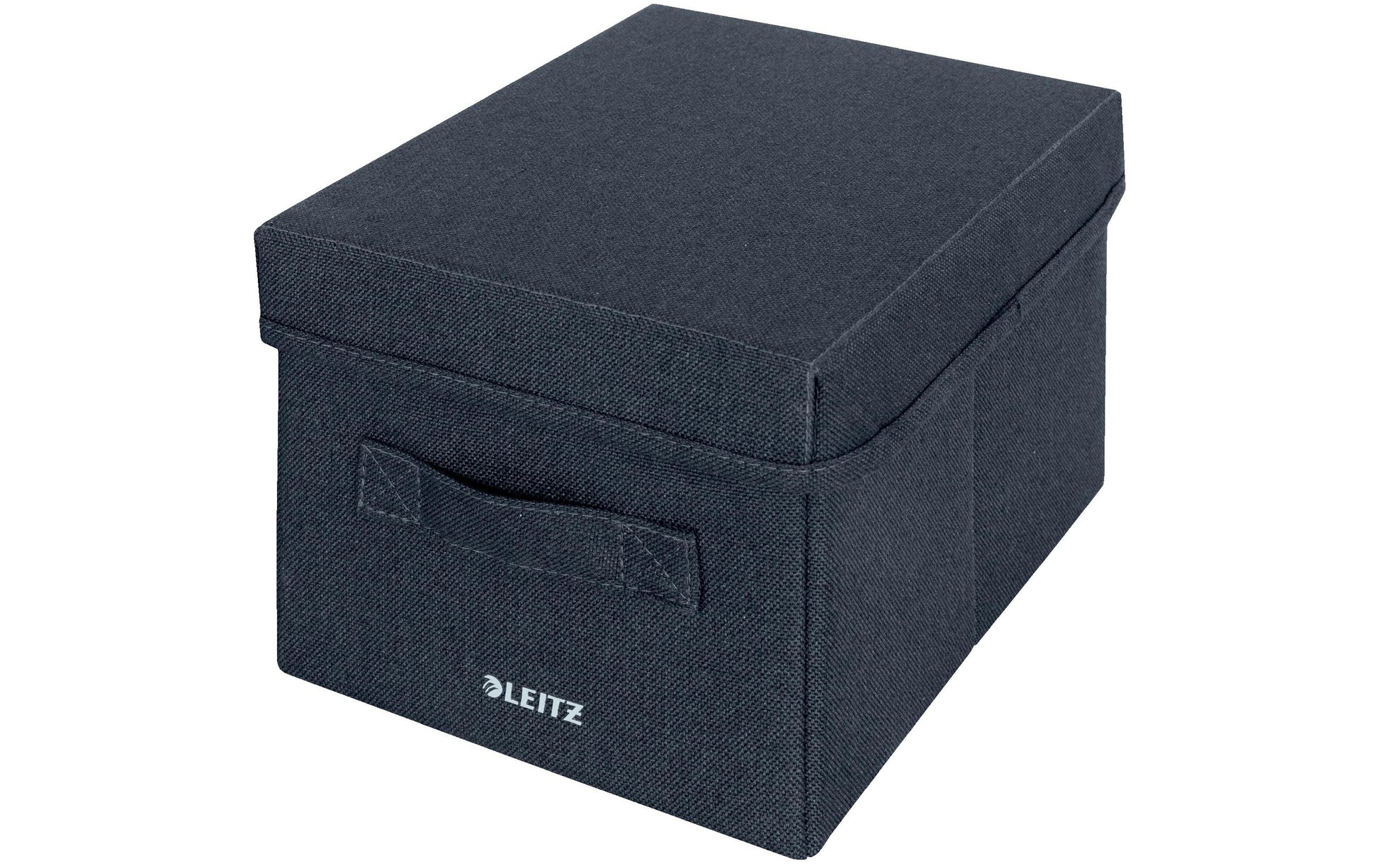 Leitz Faltbox 8 l – faltbar – Karton – dunkelgrau – 190 × 160 × 285 mm