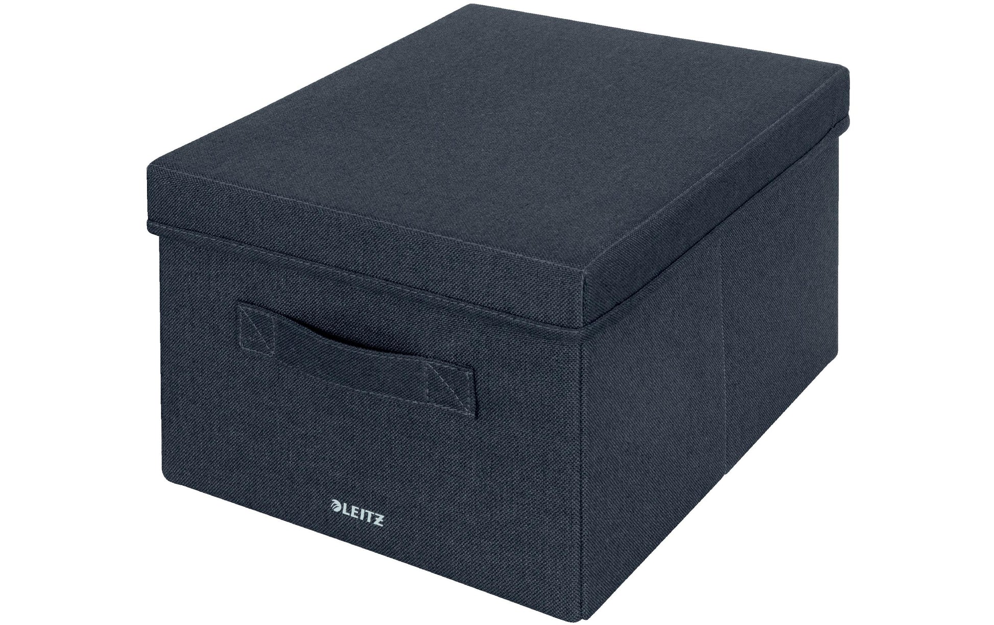 Leitz Faltbox 22 l – faltbar – Karton – dunkelgrau – 285 × 203 × 380 mm – 2 Stück