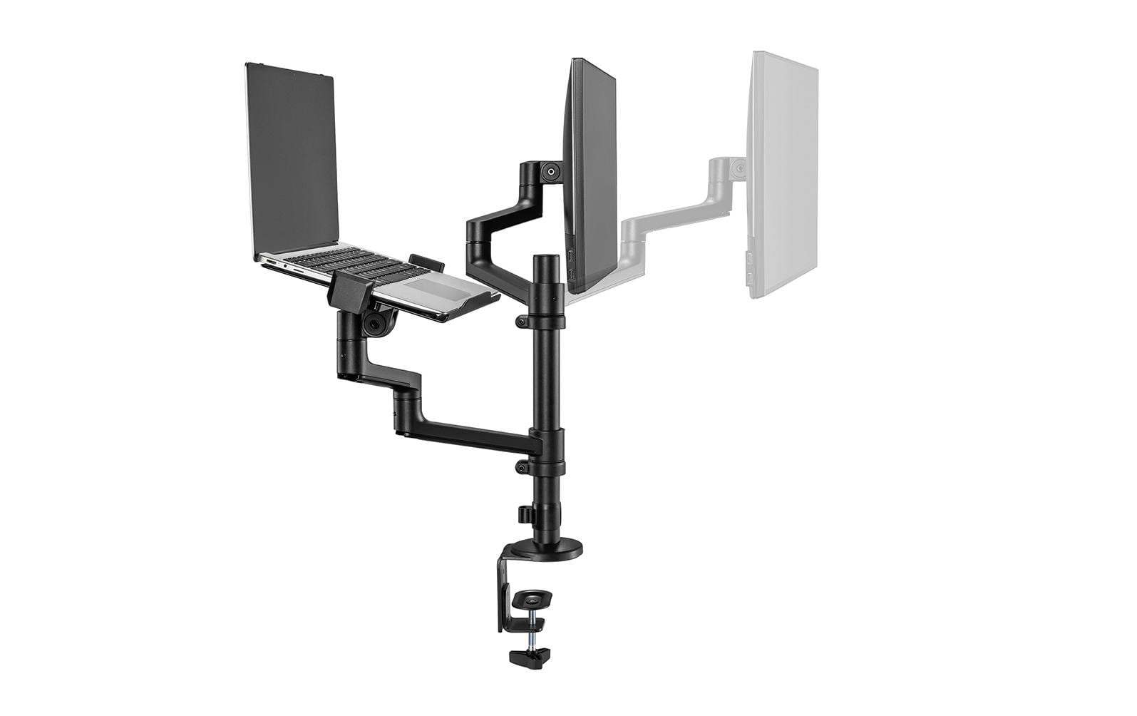 Neomounts DS20-425BL2 – Monitorarm, bis 27", VESA 75 × 75/100 × 100 mm, 8 kg