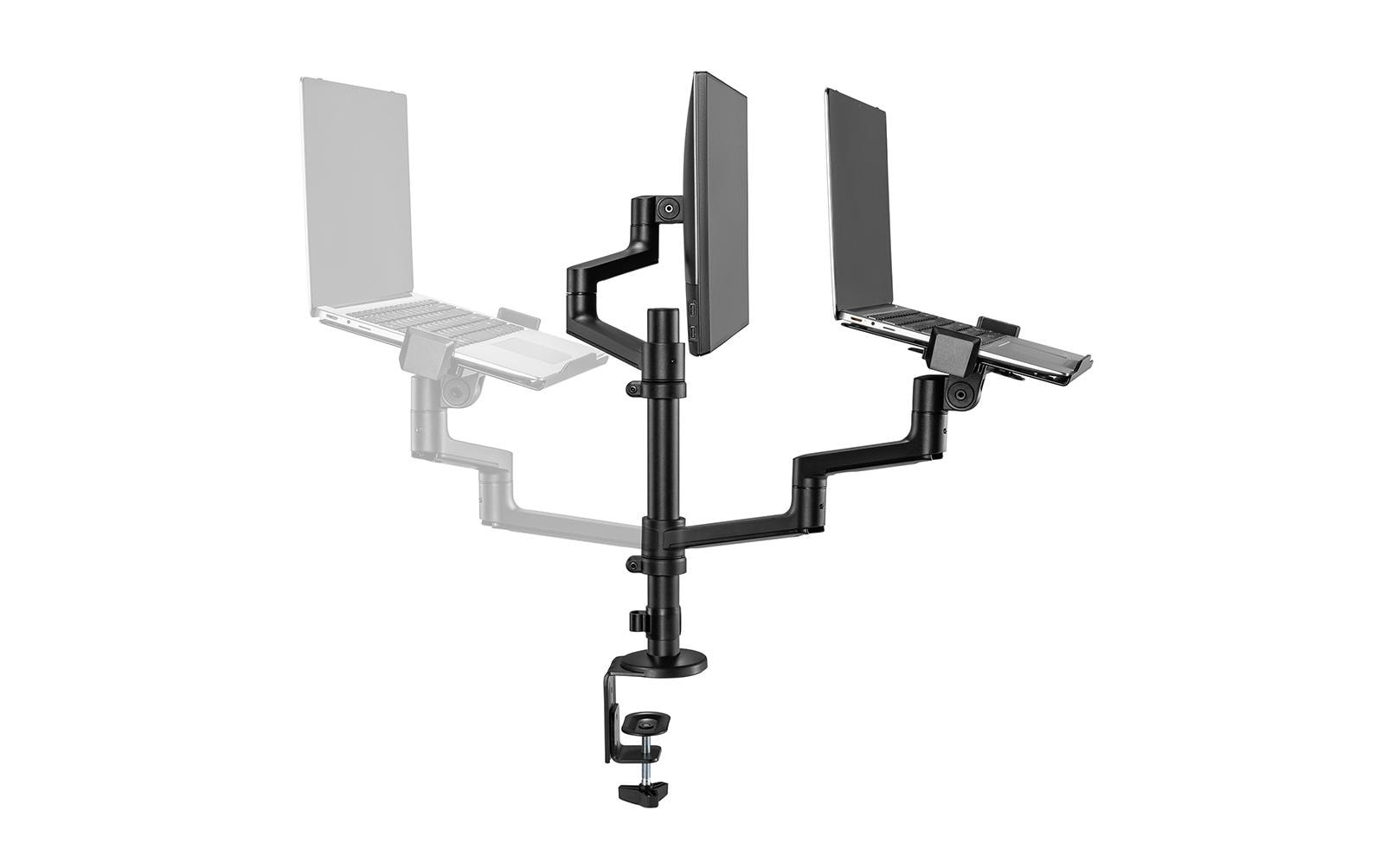 Neomounts DS20-425BL2 – Monitorarm, bis 27", VESA 75 × 75/100 × 100 mm, 8 kg