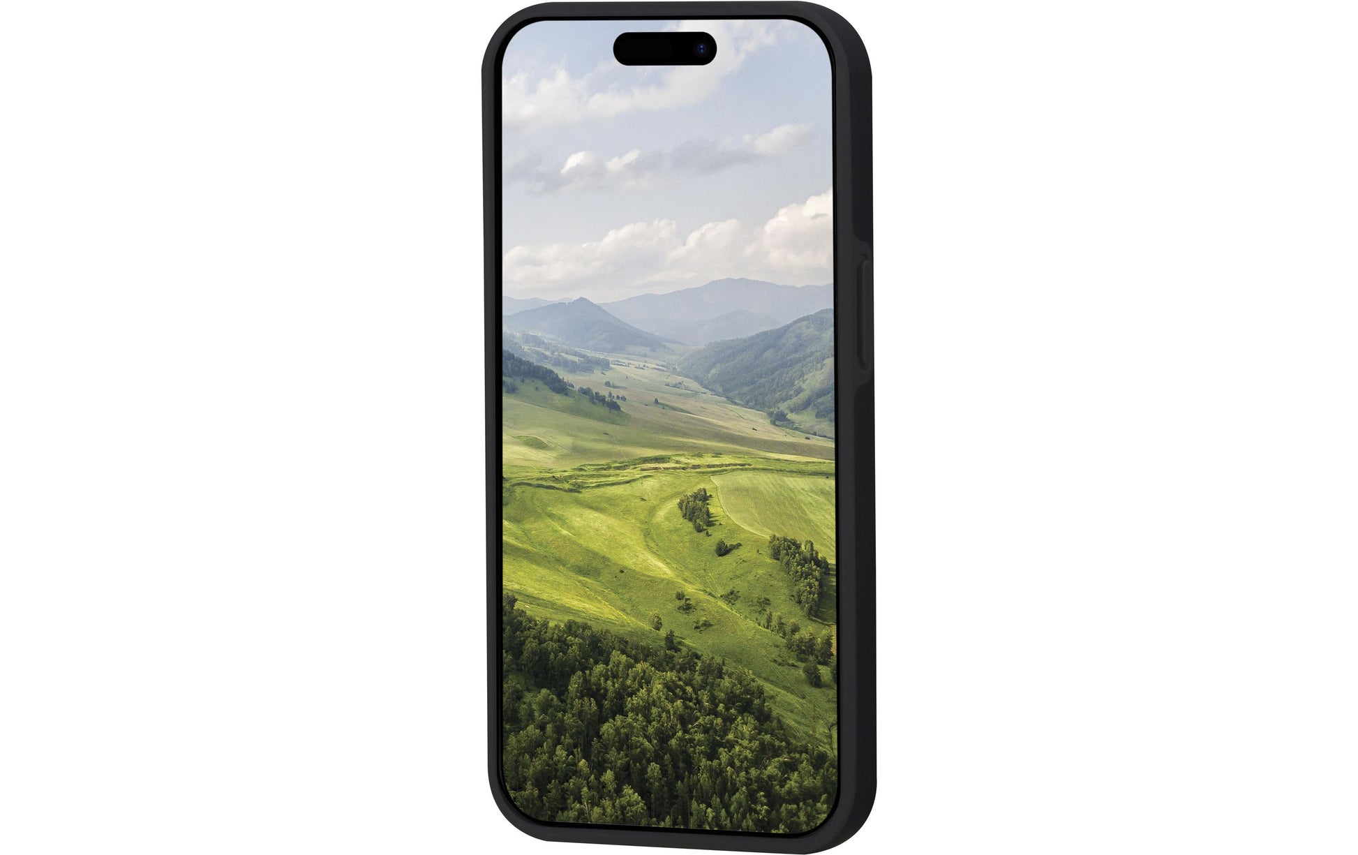 dbramante1928 Iceland D3O Backcover – für Apple iPhone 15, MagSafe, Recycling-Kunststoff, schwarz