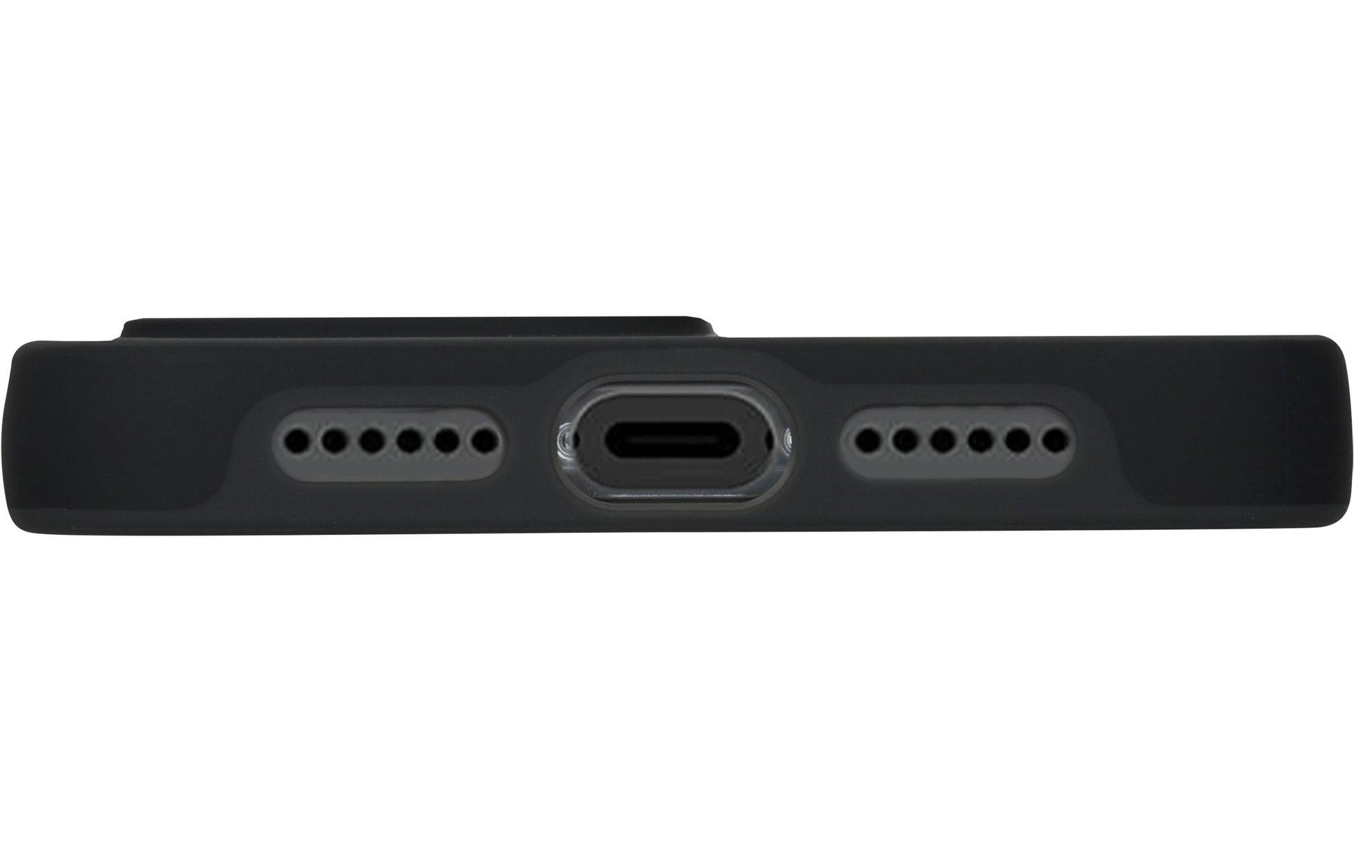 dbramante1928 Iceland D3O Backcover – für Apple iPhone 15, MagSafe, Recycling-Kunststoff, schwarz