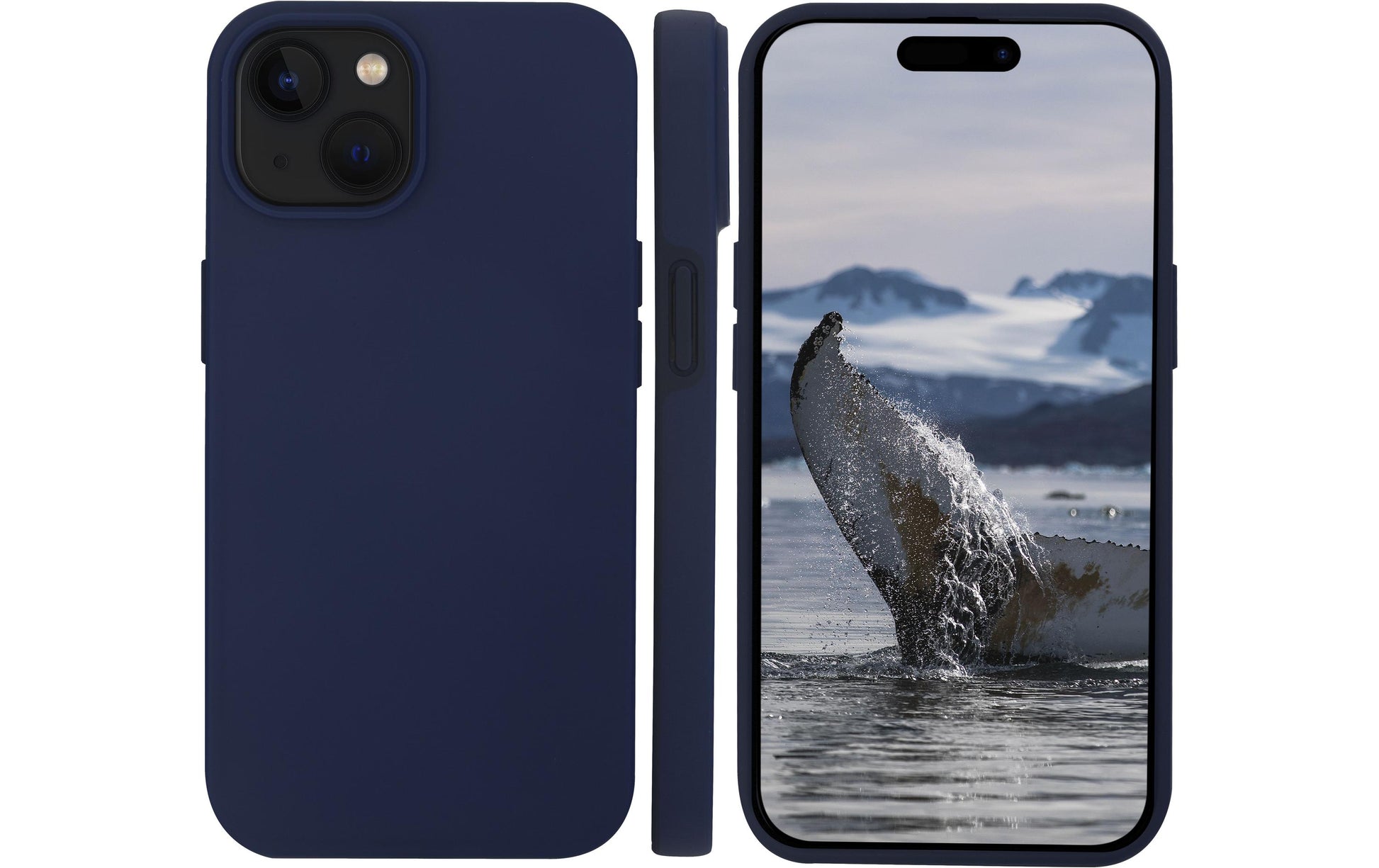 dbramante1928 Backcover Iceland D3O – für Apple iPhone 15 Plus – blau – MagSafe-kompatibel