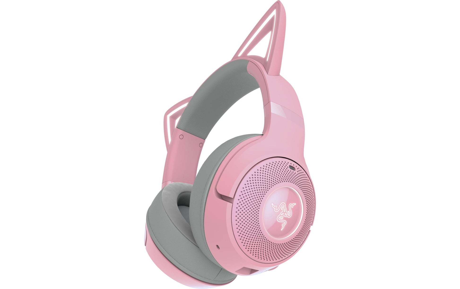 Razer Kraken Kitty BT V2 Quartz Ed. – Gaming-Headset, Over-Ear – Bluetooth 5.2, ANC – Pink – bis 40 h