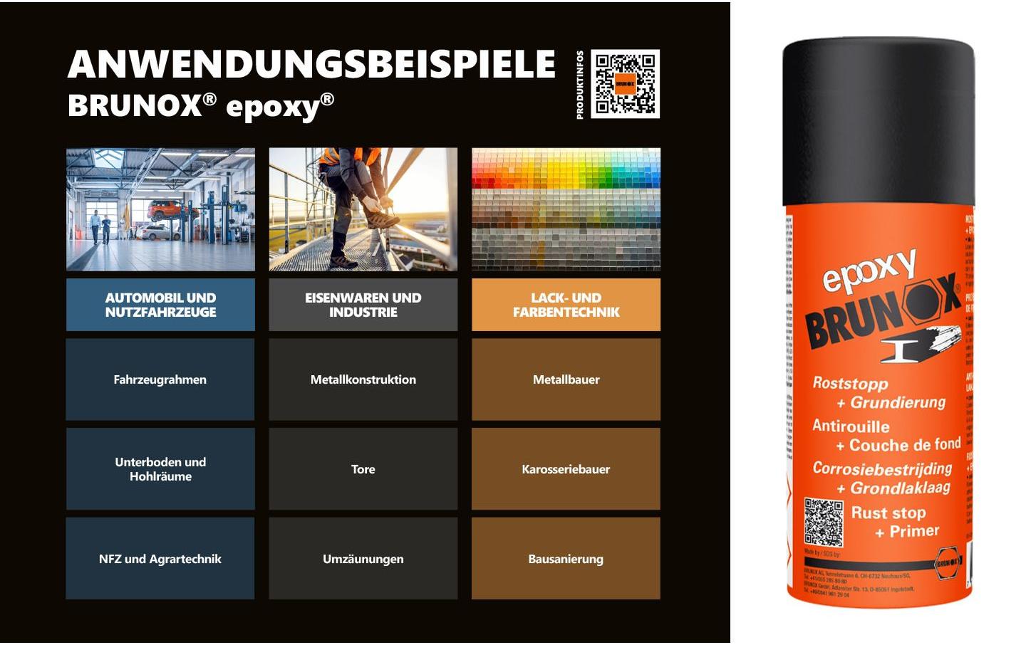 Brunox Rostlöser – für Rost – 400 ml