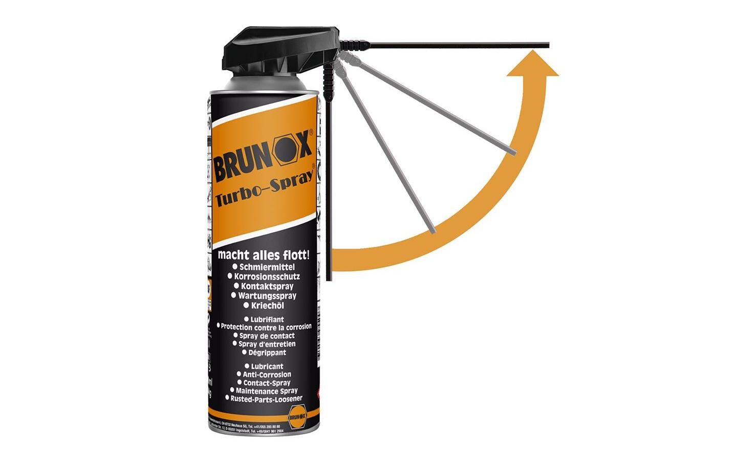 BRUNOX Turbo-Spray POWER-CLICK Multifunktionsöl 500 ml