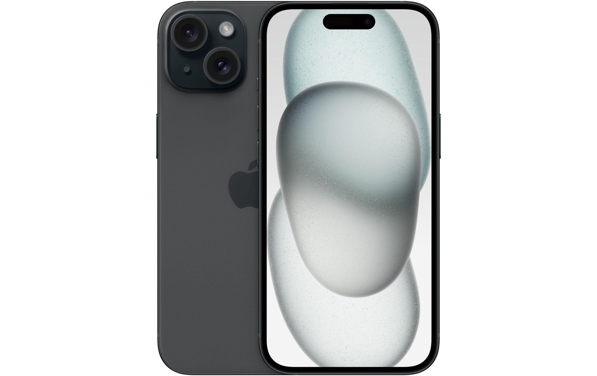 Apple iPhone 15 – schwarz, 6,1", 2556 × 1179, iOS 17, 128 GB, 6 GB, Nano-SIM + eSIM, 5G, IP68