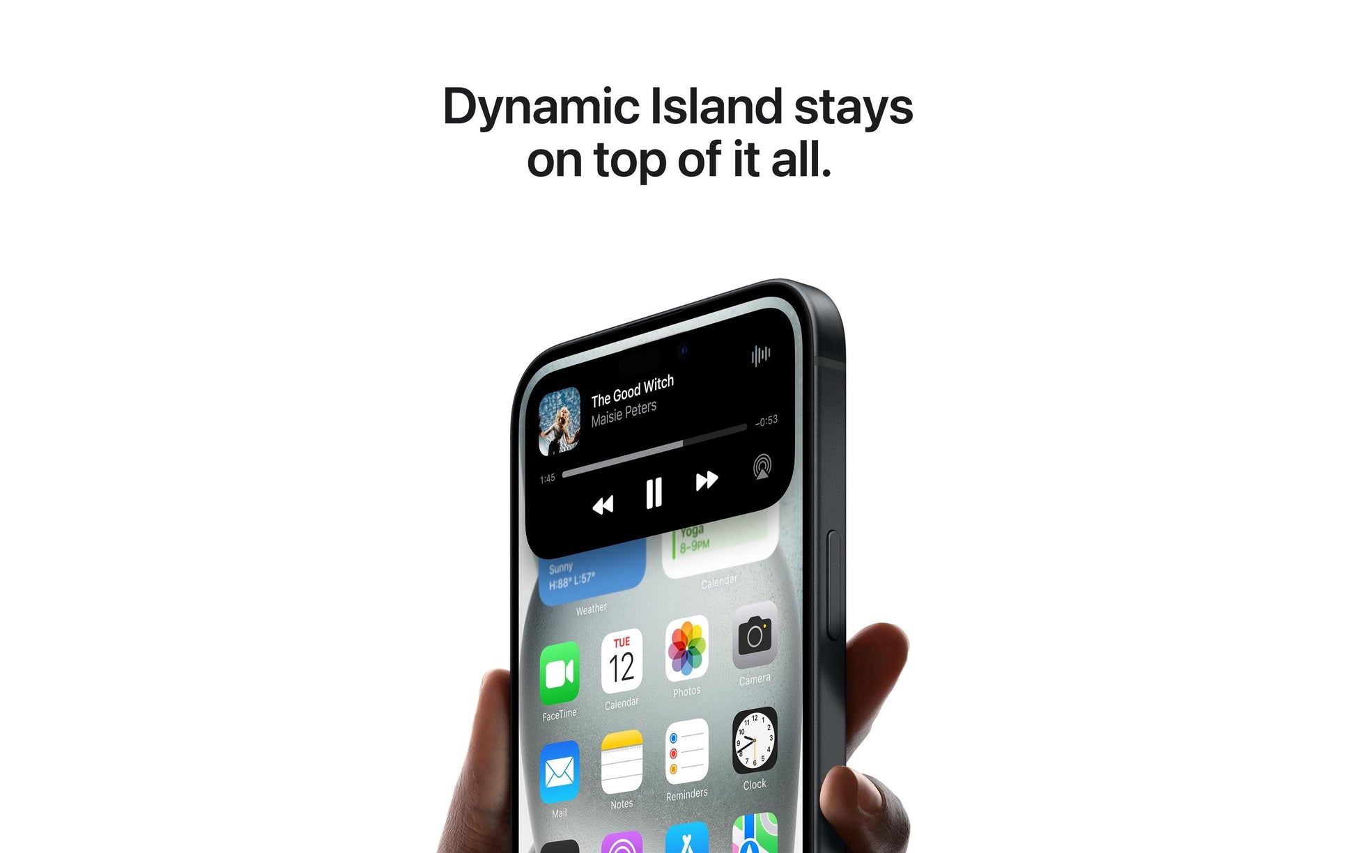 Apple iPhone 15 – blau, 6,1", 2556 × 1179, iOS 17, 256 GB, 6 GB, Dual-SIM, 5G, IP68