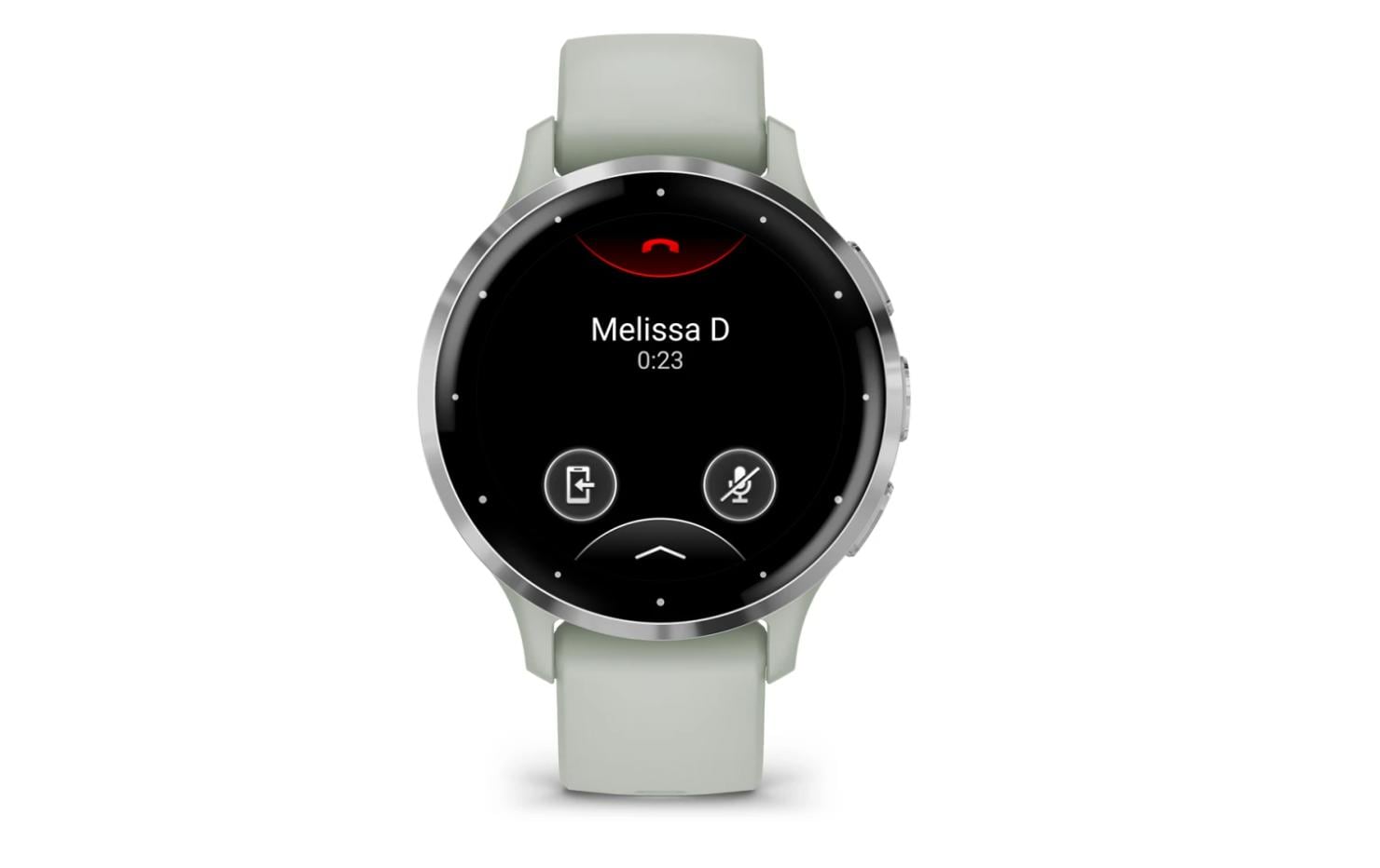 Garmin Venu 3S – Smartwatch – 41 mm, 1,2", GPS, WLAN, AMOLED, Gorilla Glass, 50 m, Salbeigrau/Silber