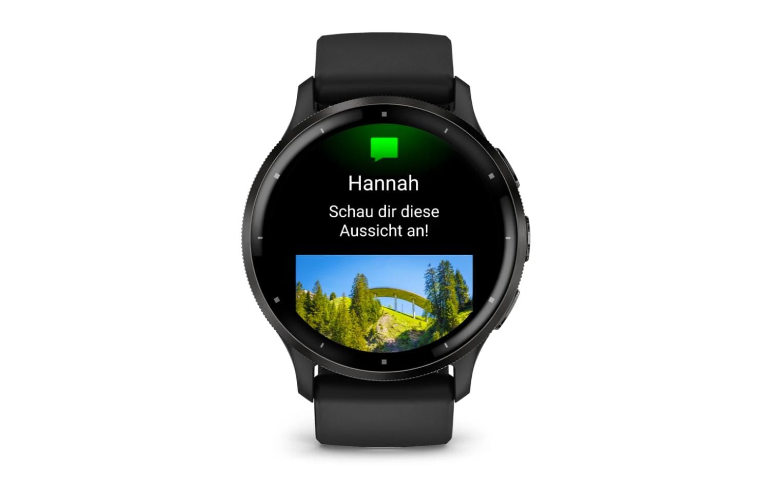 Garmin Venu 3 – Smartwatch – 45 mm, 1,4", GPS, WLAN, AMOLED, Gorilla Glass, 50 m, Schwarz/Schiefergrau