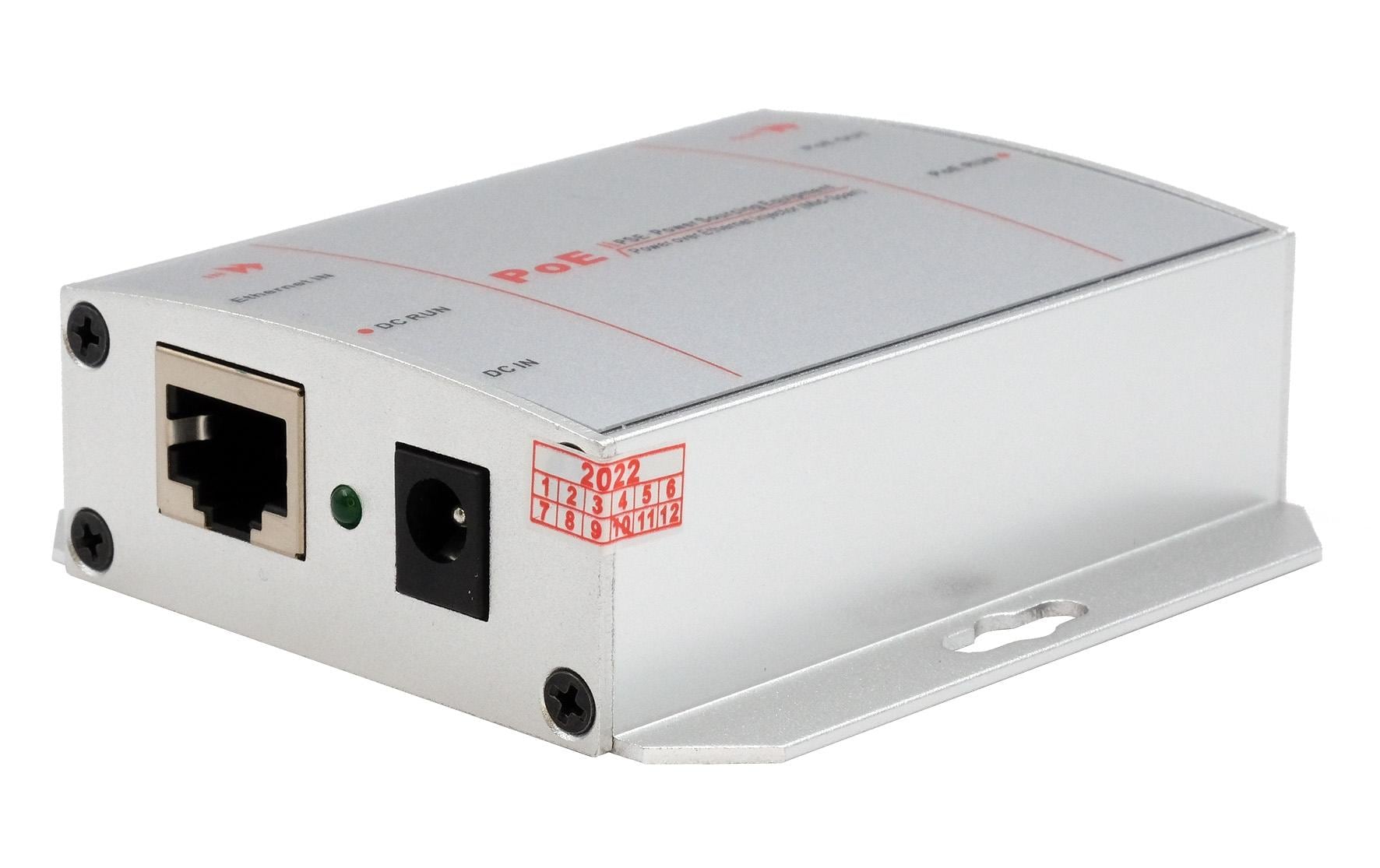 EXSYS EX-60300 PoE-Midspan – 30 W IEEE 802.3af/at, 2× RJ-45, Gigabit