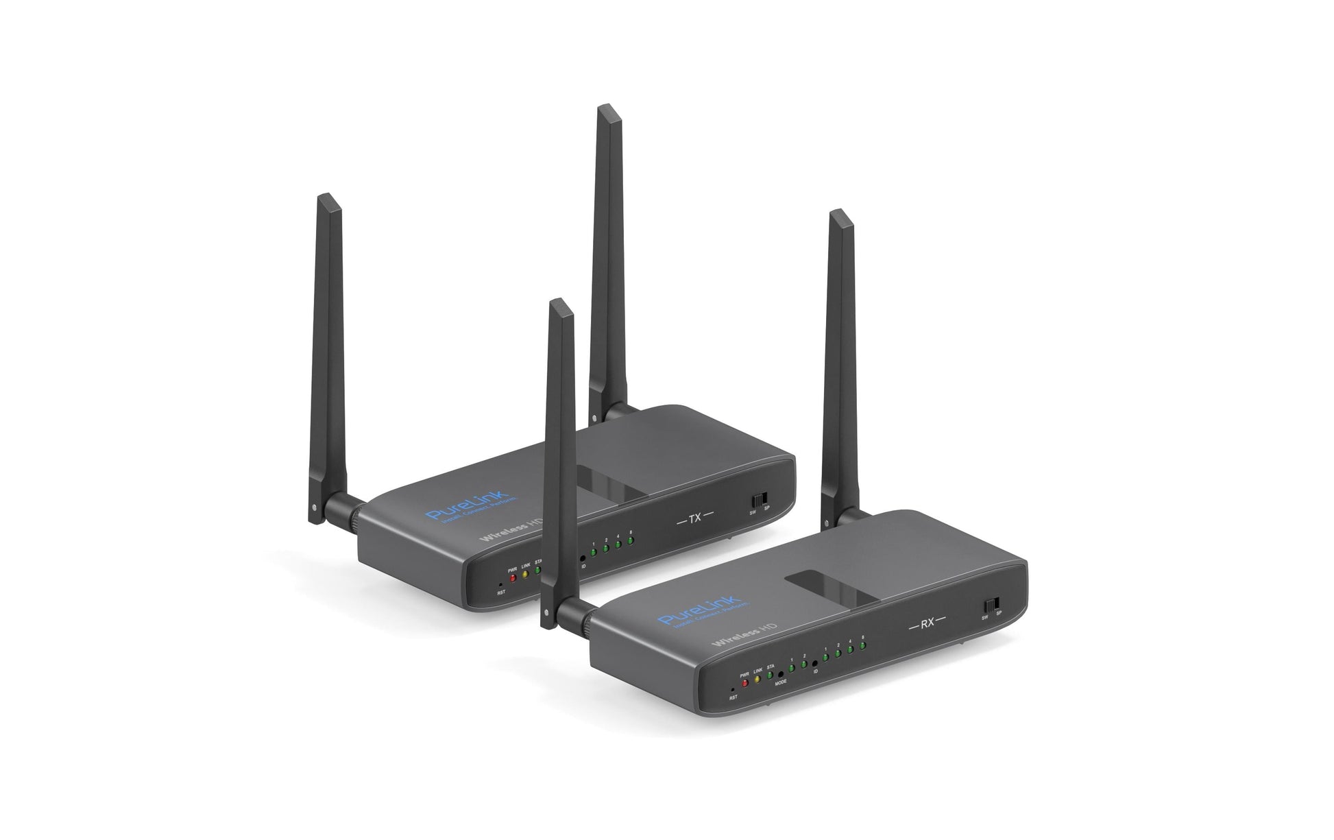 PureLink CSW320 – HDMI KVM-Extender über WLAN (5 GHz), bis 100 m, 1080p (1920 × 1080), USB 2.0, Set
