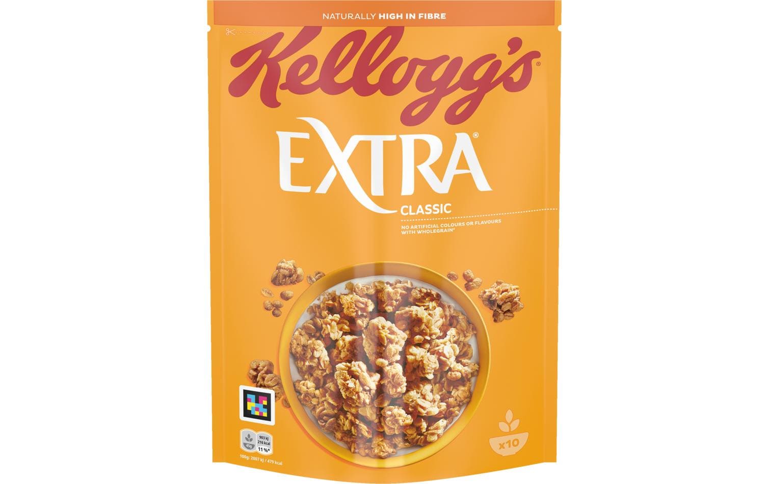 Kellogg Company Extra Classic Müesli – Natur – 450 g