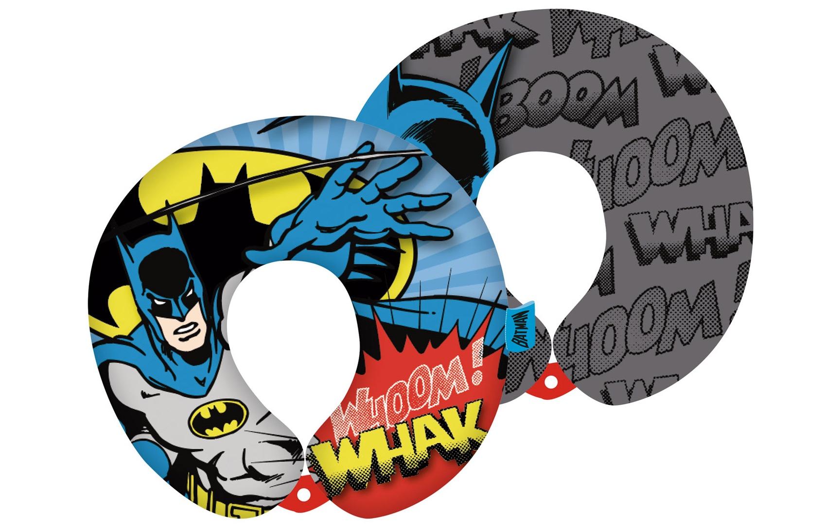 Arditex Reisekissen – für Kinder ab 3 Jahren – 280×60×280 mm – mehrfarbig – Batman