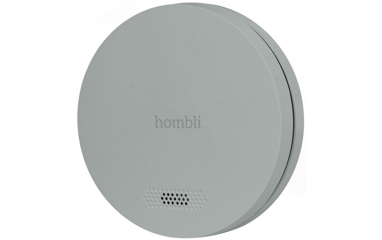 Hombli HBSA-0108 – Funk-Rauchmelder, 10-Jahres-Batterie, 85 dB – Grau, für Google Assistant
