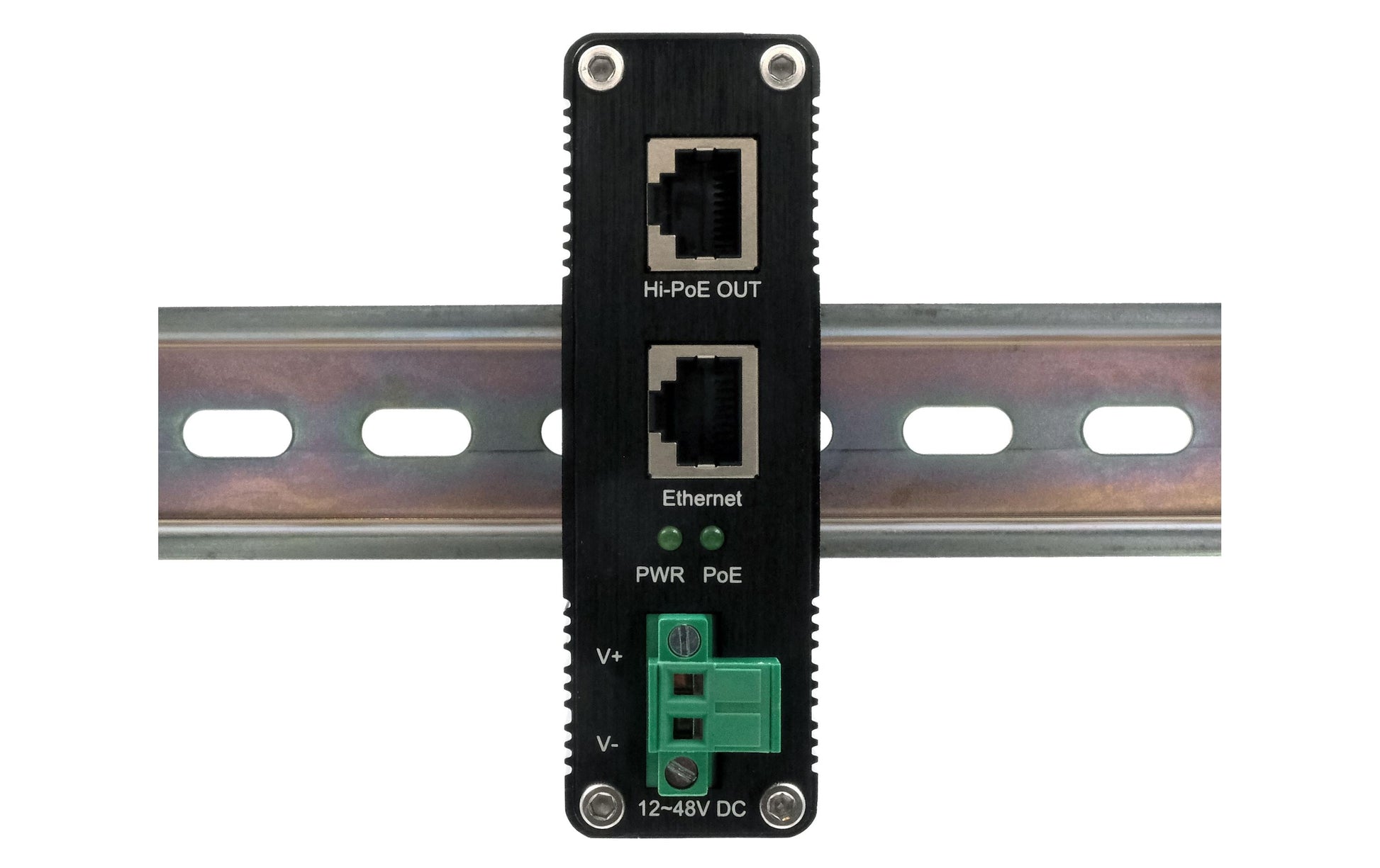 EXSYS EX-60310 PoE-Injektor – 60 W (IEEE 802.3af/at/bt), Gigabit, 2× RJ-45