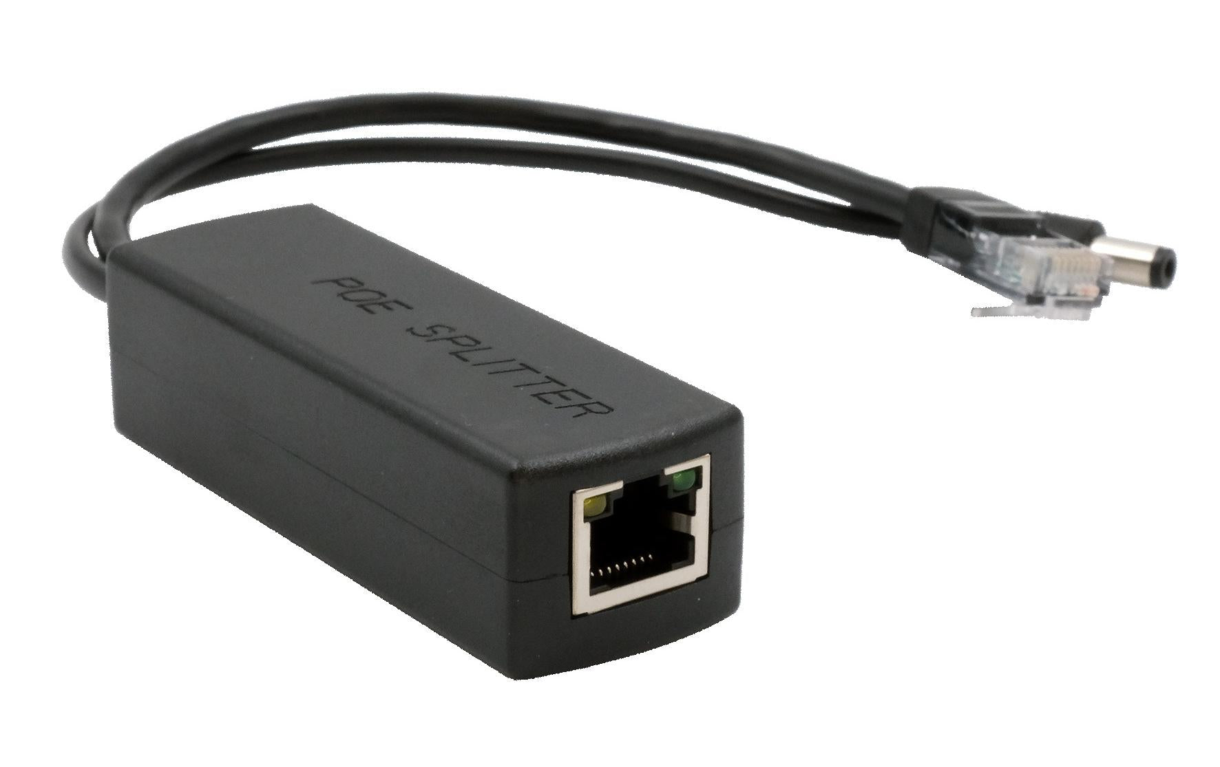 EXSYS EX-60320 PoE-Splitter – 10/100, IEEE 802.3af (PoE), 21 W, 1× RJ-45