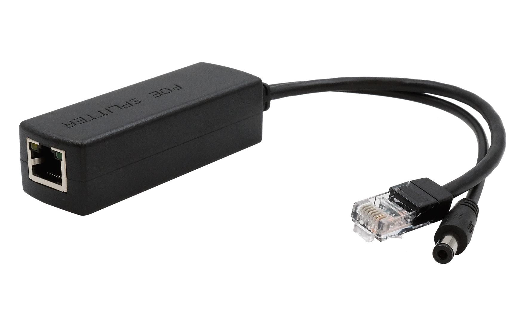 EXSYS EX-60320 PoE-Splitter – 10/100, IEEE 802.3af (PoE), 21 W, 1× RJ-45