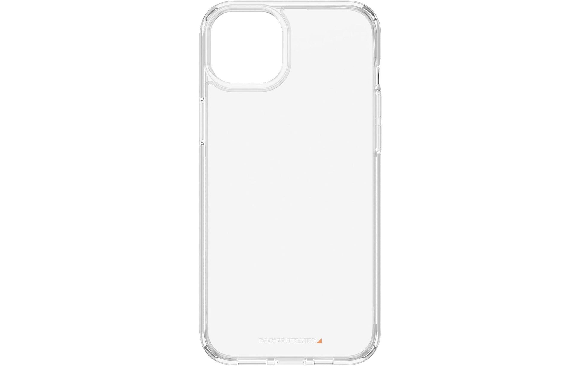 PanzerGlass HardCase (mit D3O) Backcover – für Apple iPhone 15 Plus, Transparent, bis 3,6 m sturzsicher
