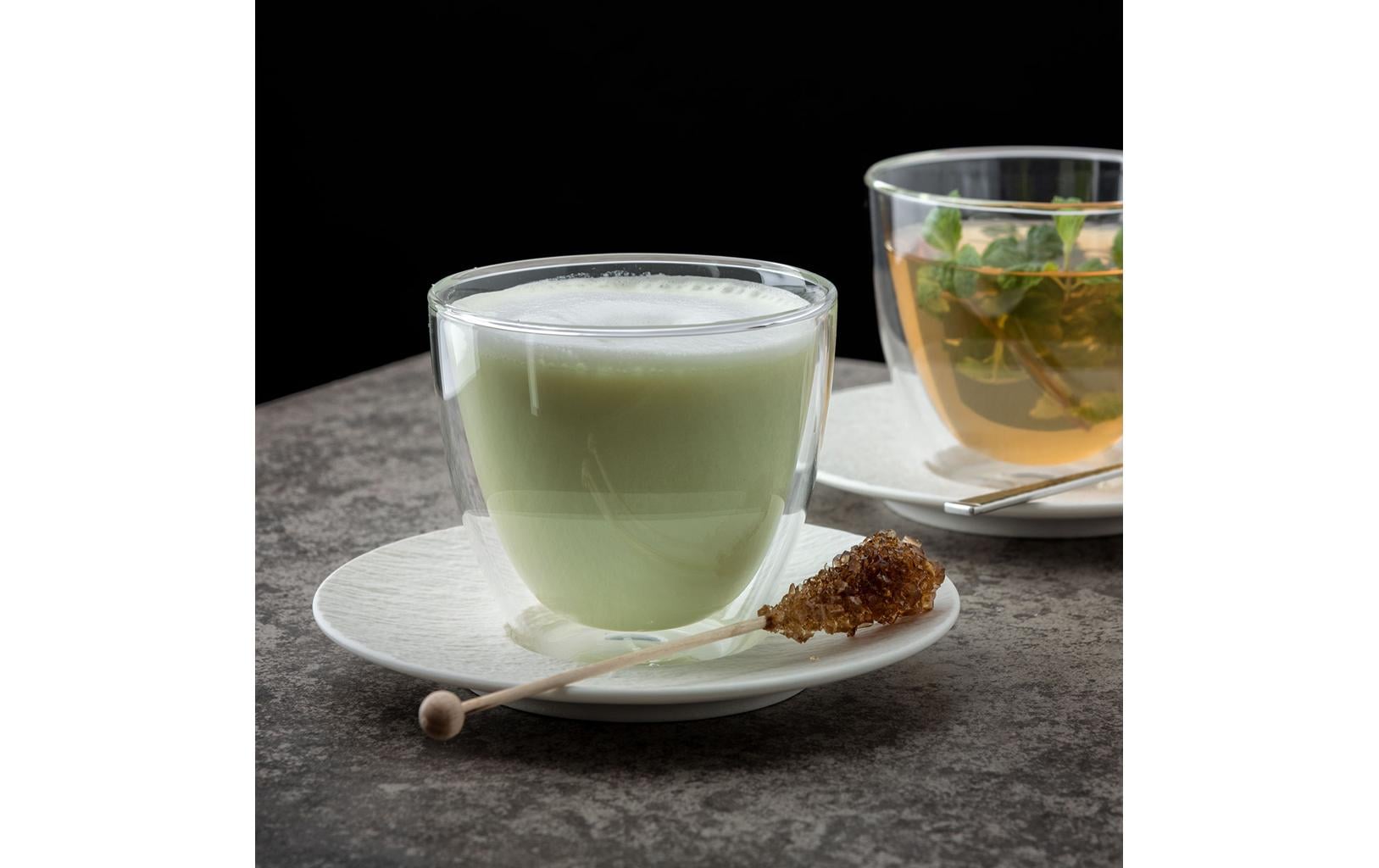 Villeroy & Boch Manufacture Rock Untertasse – Porzellan, weiss, 6 Stück