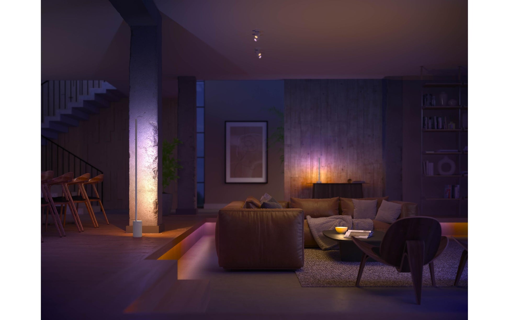 Philips by Signify Philips Hue LED-Strip 1 m – RGB+CCT, 2000–6500 K, Bluetooth/Zigbee – für Philips Hue – IP20 – 1 Stk.