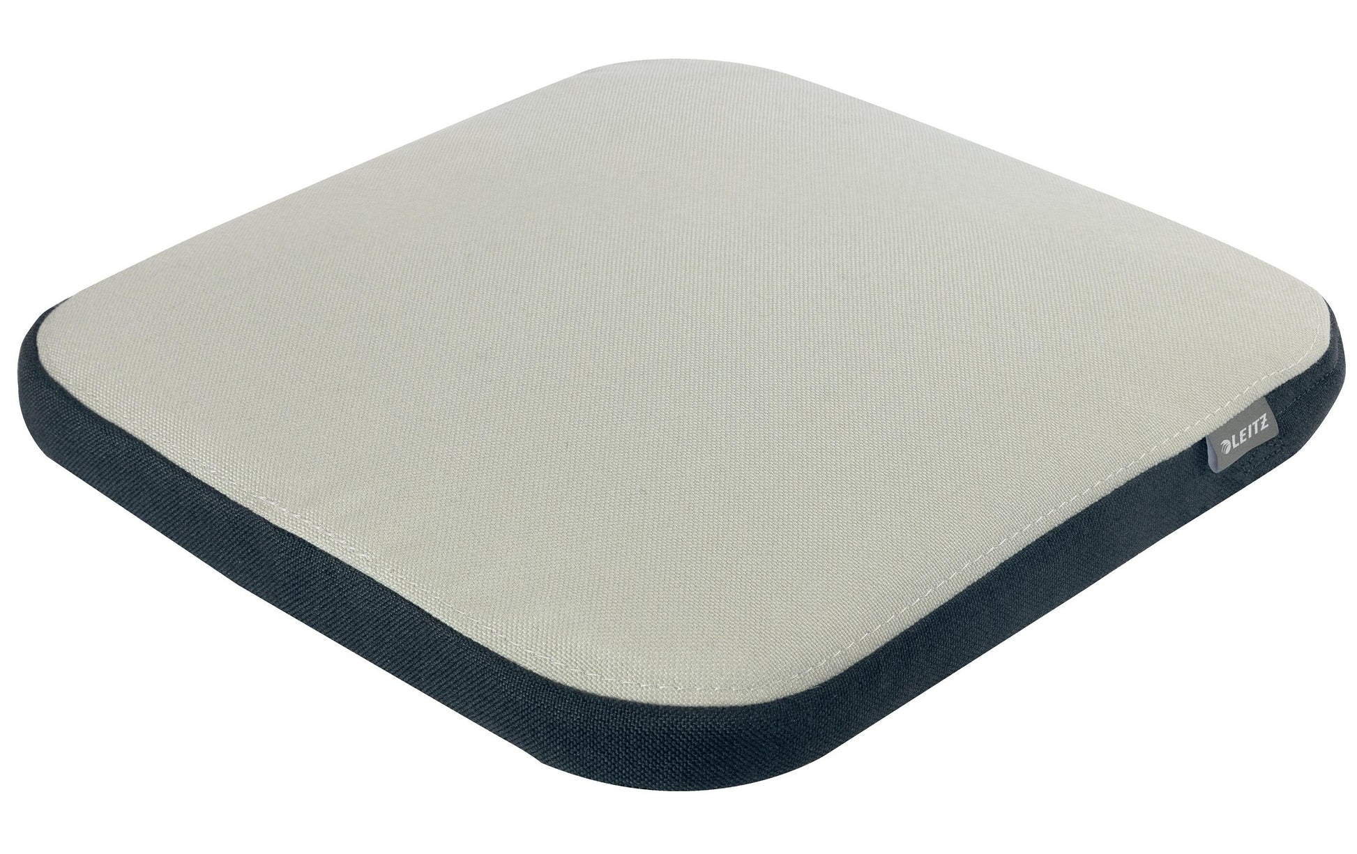Leitz Ergo Active Sitzkissen – 38 × 43,5 × 7,5 cm, abnehmbarer Stoffbezug, grau