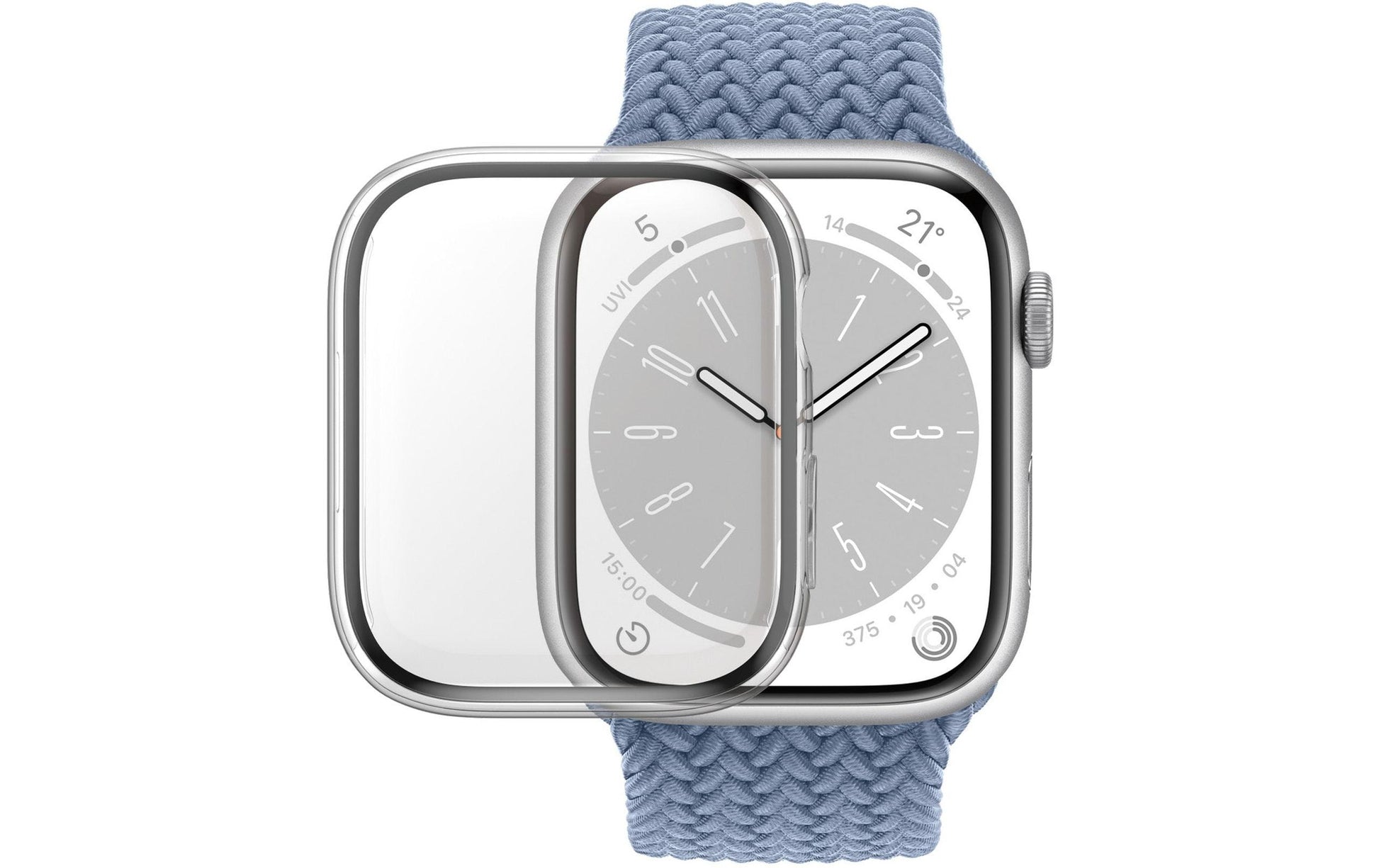 PanzerGlass Full Body D3O 41 mm – Displayschutz Transparent, für Apple Watch Series 9