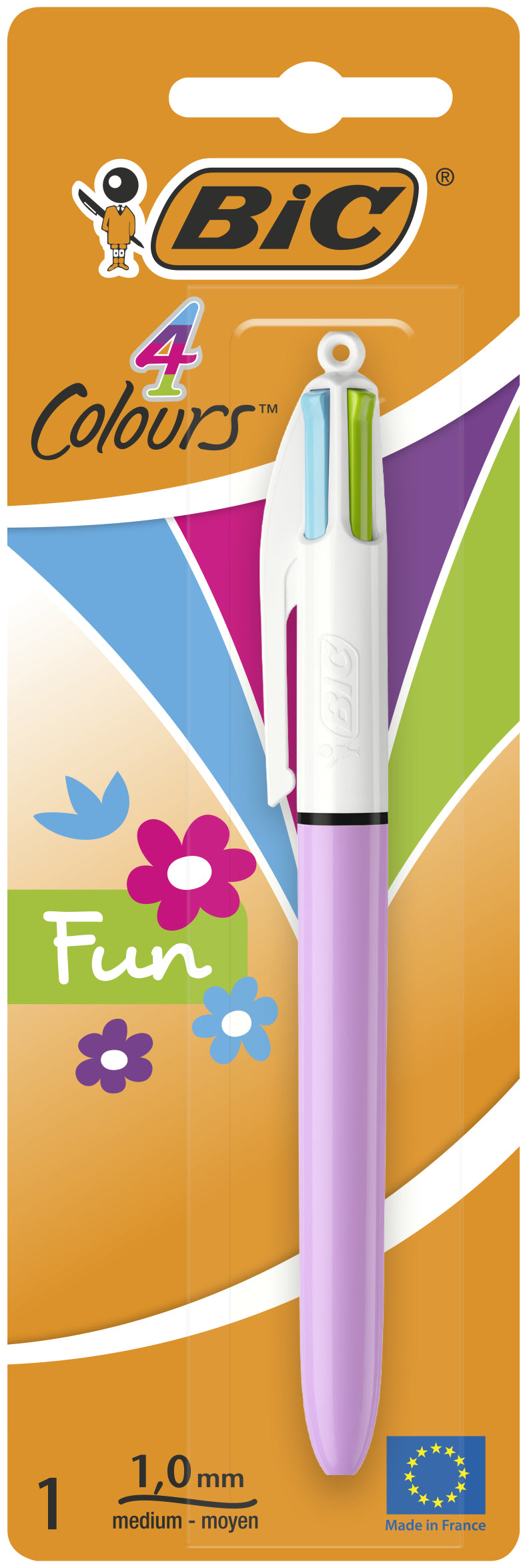 BIC Kugelschreiber – Violett, Kunststoff