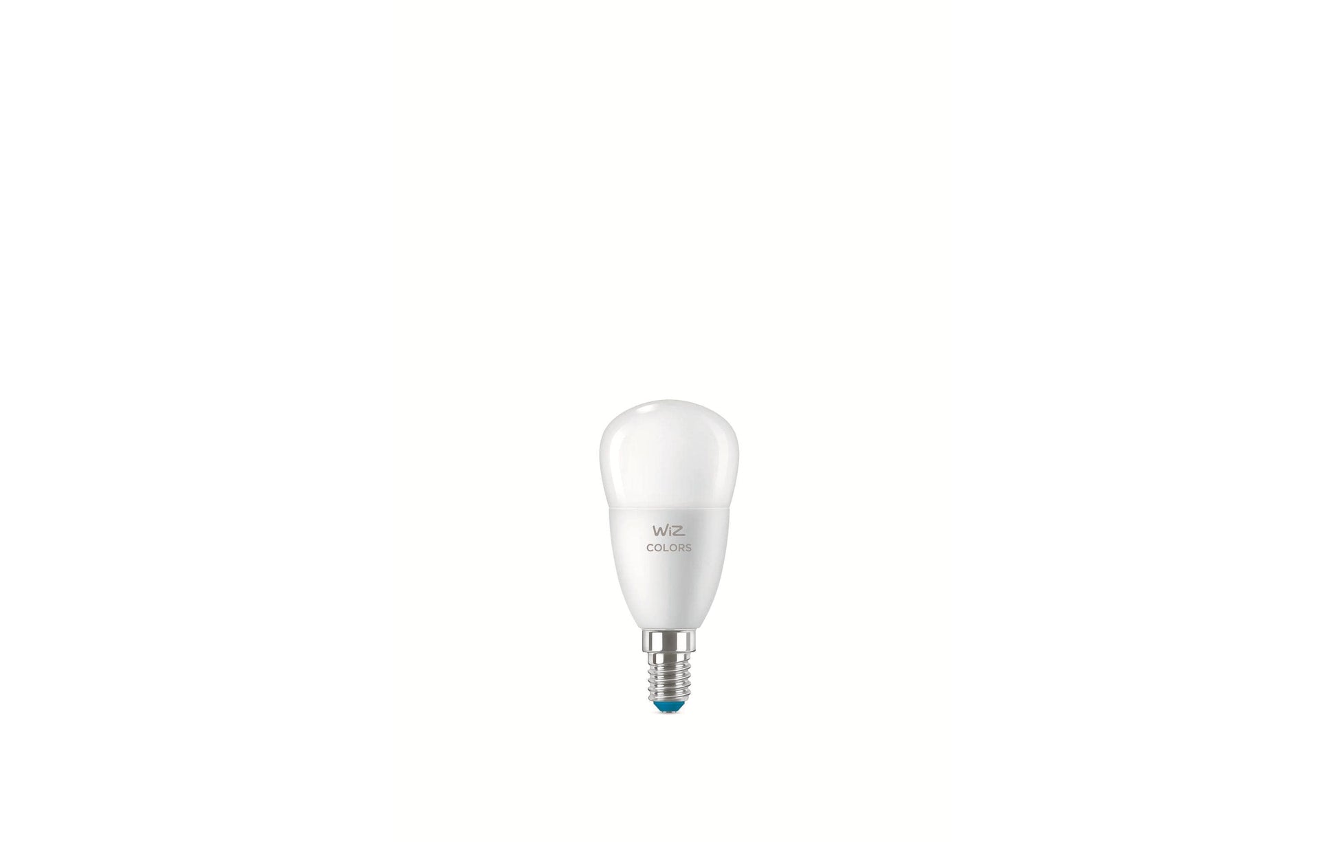 WiZ Smart-Leuchtmittel E14 P45 – RGB+CCT 2200–6500 K, 470 lm, 4,9 W, Bluetooth – IP20 – 1 Stk.