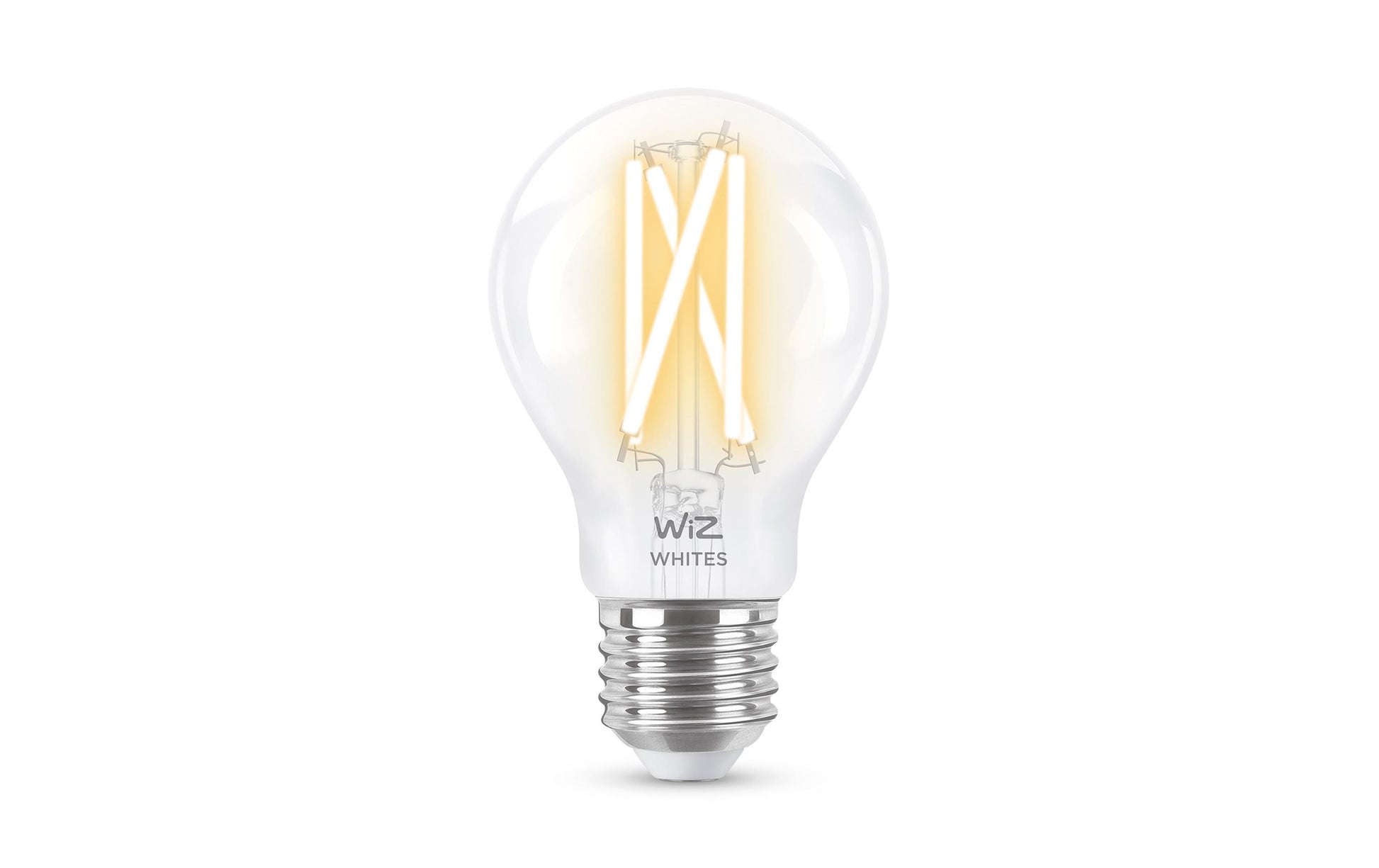 WiZ Smart-Leuchtmittel E27 A60 – 2700–6500 K, 806 lm, 7 W, WLAN/Bluetooth – für SmartThings – 2 Stk.