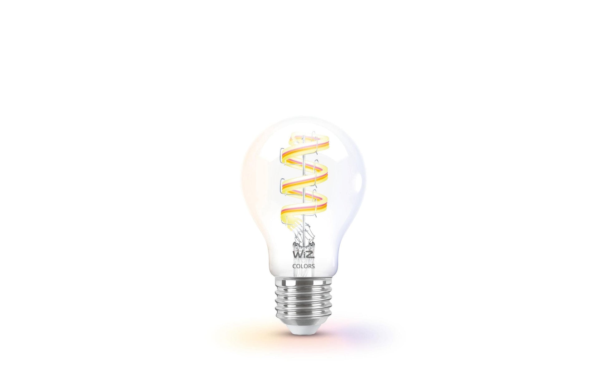 WiZ Smart-Leuchtmittel E27 A60 – RGB+CCT 2200–6500 K, 470 lm, 6,3 W, Matt – für WiZ – 1 Stk.