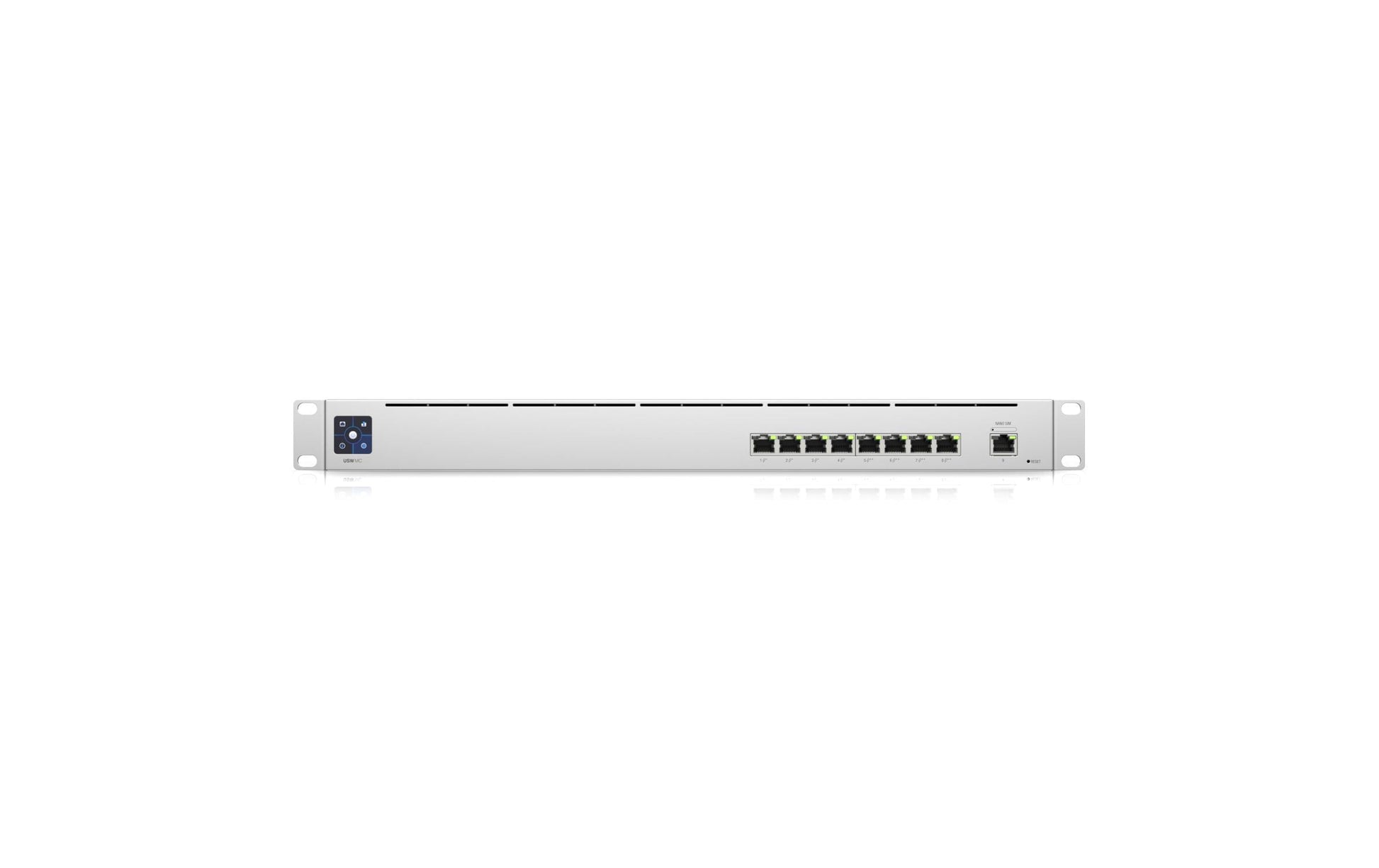 Ubiquiti Mission Critical – Managed Switch – 9×GbE, PoE++ 120 W, 1U
