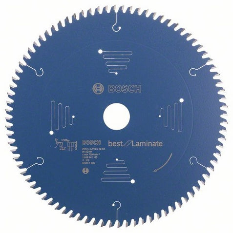 Bosch Professional – Kreissägeblatt, 84 Zähne, 2608642135, 254 mm × 30 mm × 1,8 mm
