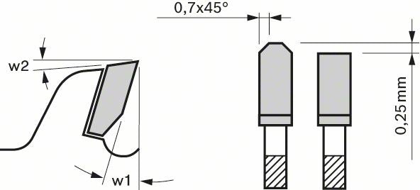 Bosch Professional – Kreissägeblatt, 84 Zähne, 2608642135, 254 mm × 30 mm × 1,8 mm