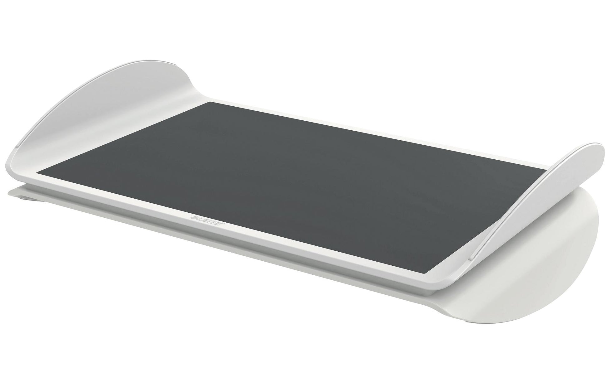 Leitz Fussstütze – Trittfläche 508 × 300 mm, höhenverstellbar, grau